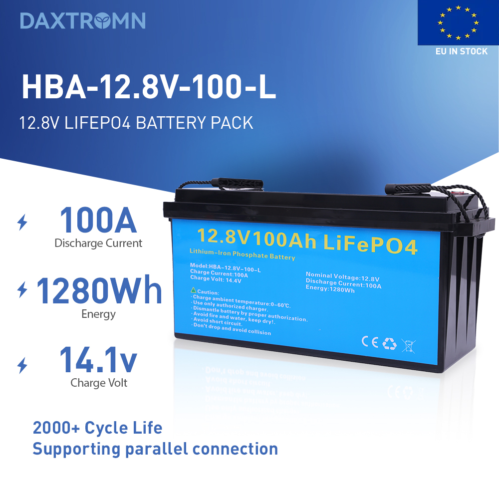 DAXTROMN 12.8V LIFEPO4 BATTERRY 1000AH BUILT-IN BMS LITHIUM LON BATTERIES 