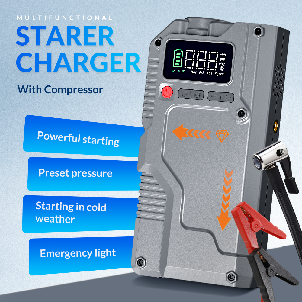 DAXTROMN  R26 1000Ah  Jump starter  12V Portable Car Battery Booster