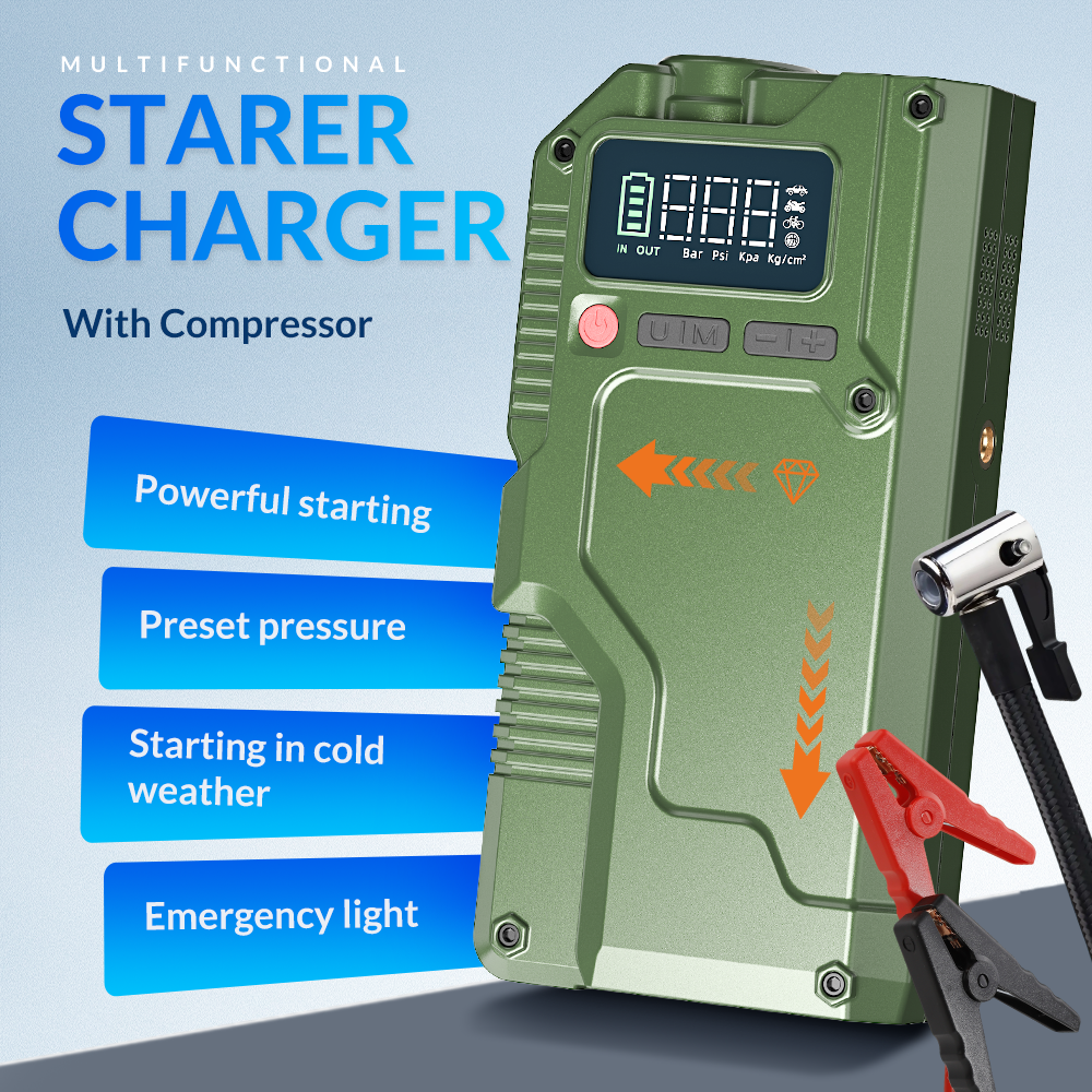 DAXTROMN  R26 1000Ah  Jump starter  12V Portable Car Battery Booster