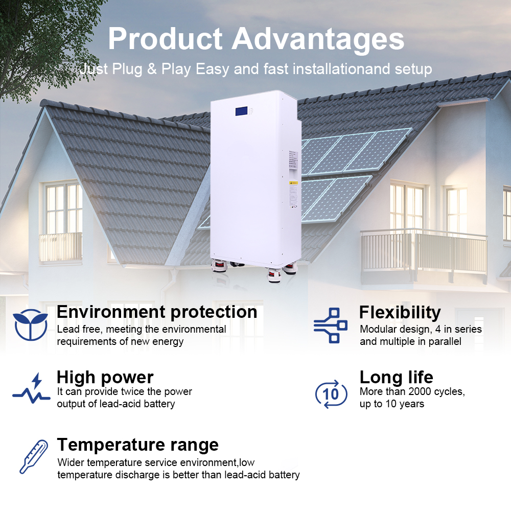 DAXTROMN 51.2V  48VLIFEPO4 BATTERRY 280AH BUILT-IN BMS LITHIUM LON BATTERIES 