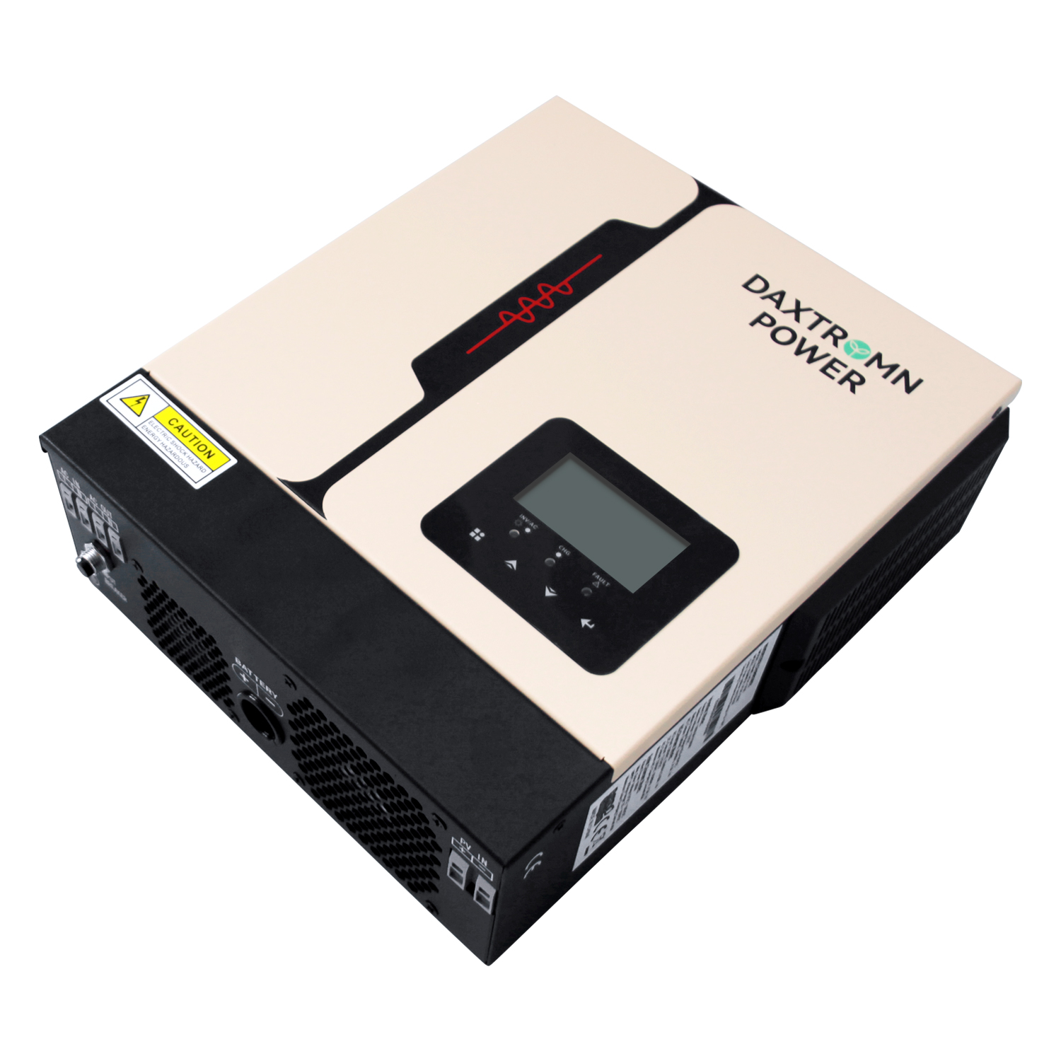 Daxtromn Mix power from Solar Grid Pure Sine Wave Solar Inverter with Built-in 40A MPPT Solar Charger 1000W OFF GRID Solar Inverter