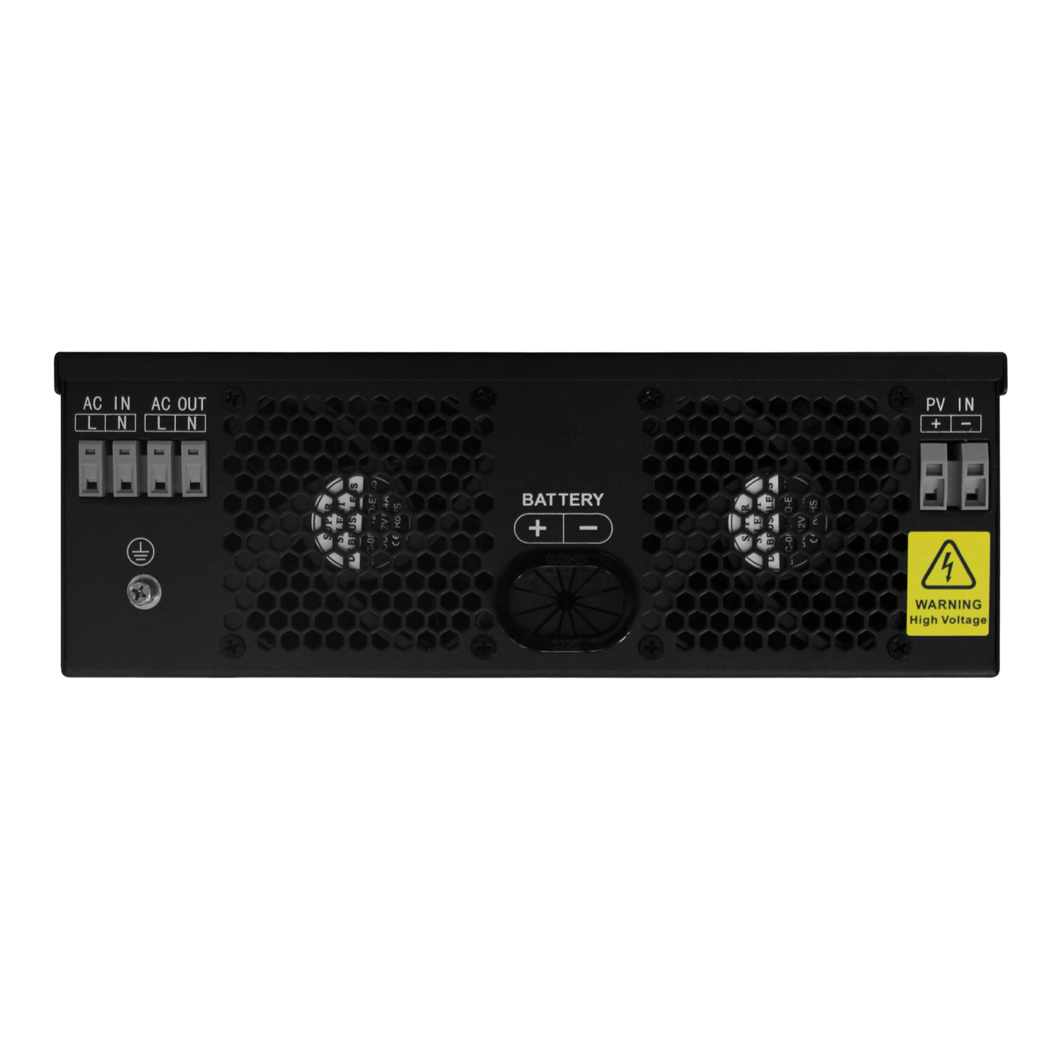 Upgraded Daxtromn power 3000W 3KW 3.2kva Solar Inverter Built-in 80A MPPT solar charger 24VDC battery 230VAC 50/60Hz hybrid system Solar Inverter PV input 60-400VDCVDC Pure Sine Wave
