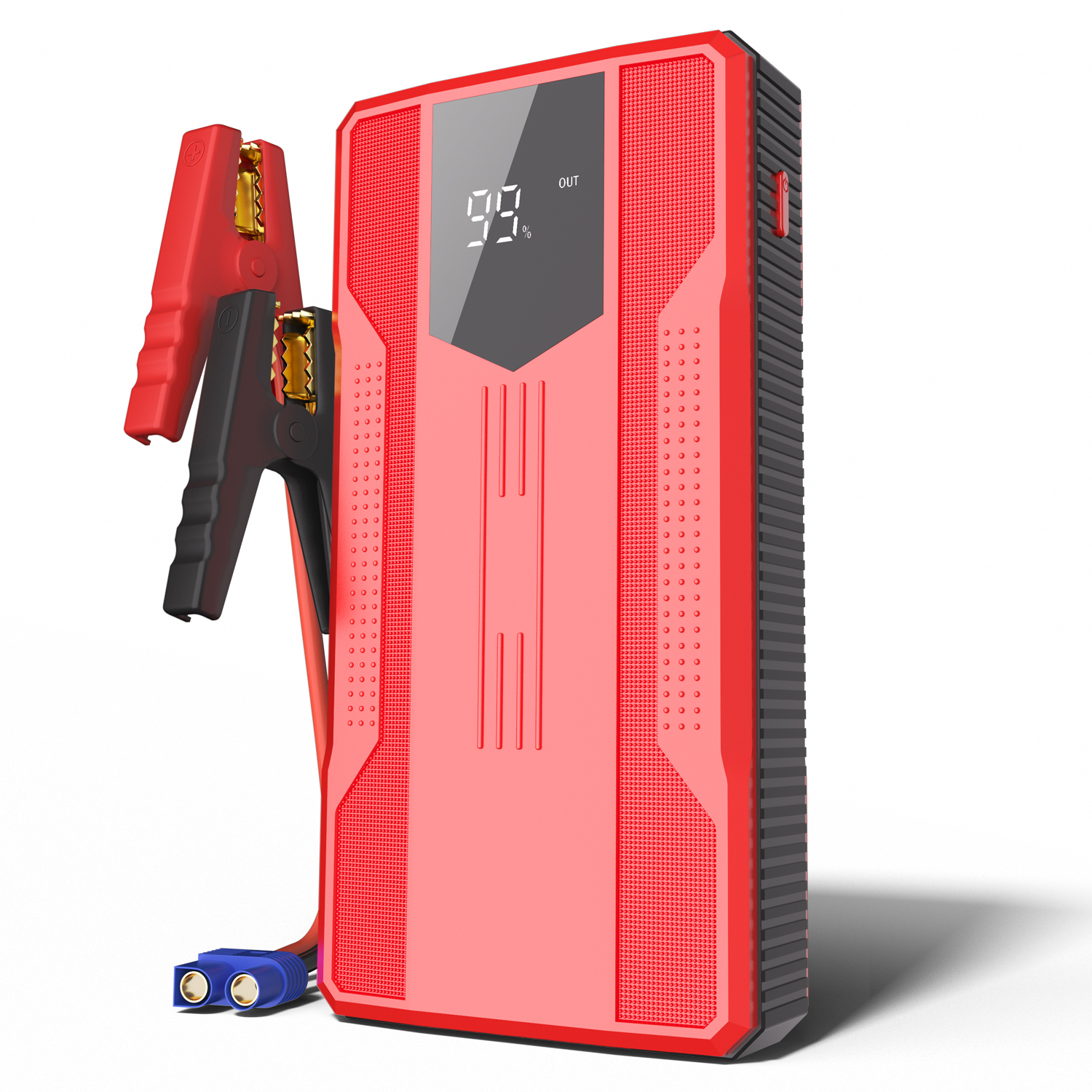 『新品未使用』DOMINAS ADVANCED RED LED BOOSTER DAXTROMN R23S 10000m/Ah 200A Jump starter 200VDC 5V Portable Car