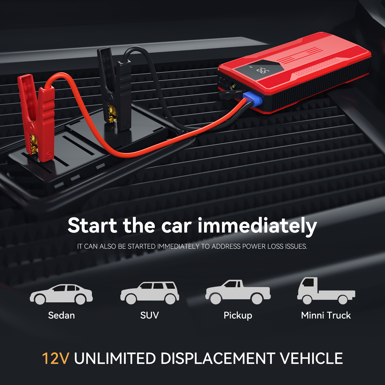 DAXTROMN  R23S Jump starter Portable Car Battery Booster
