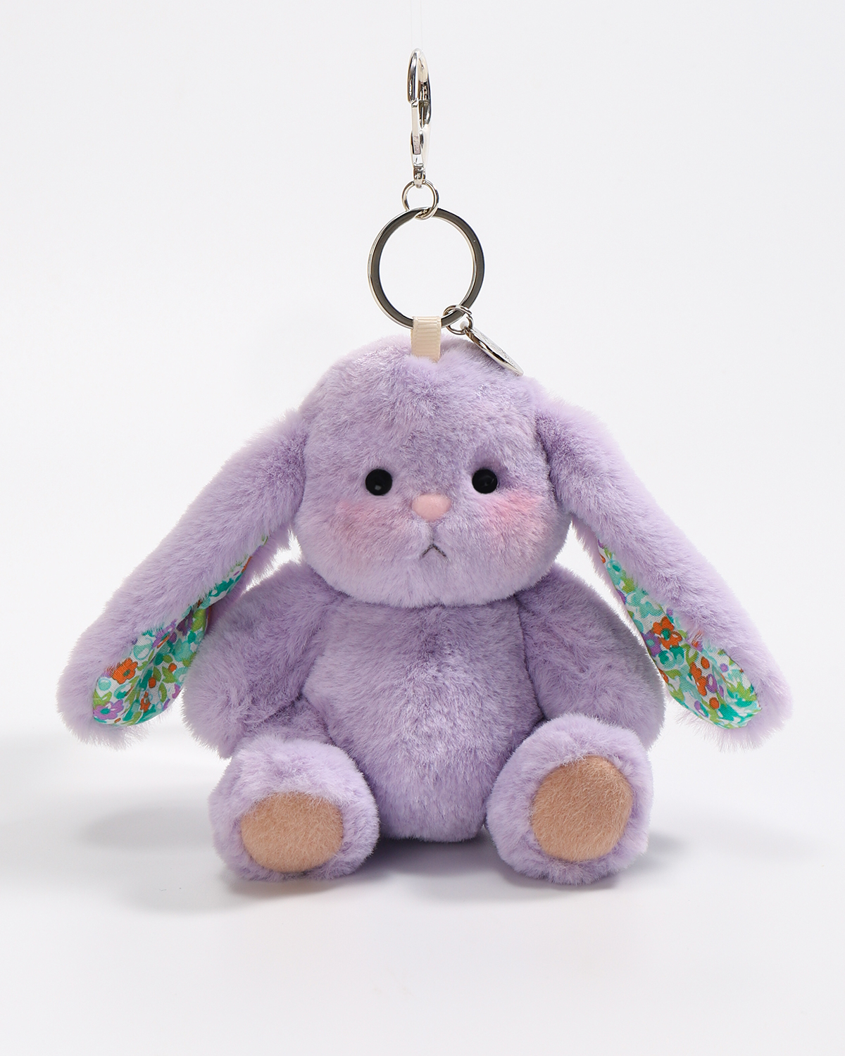 Getahug Lavender Dream Mini Bunny Bag Charm | 5.9 Inches Soft Plush Ke
