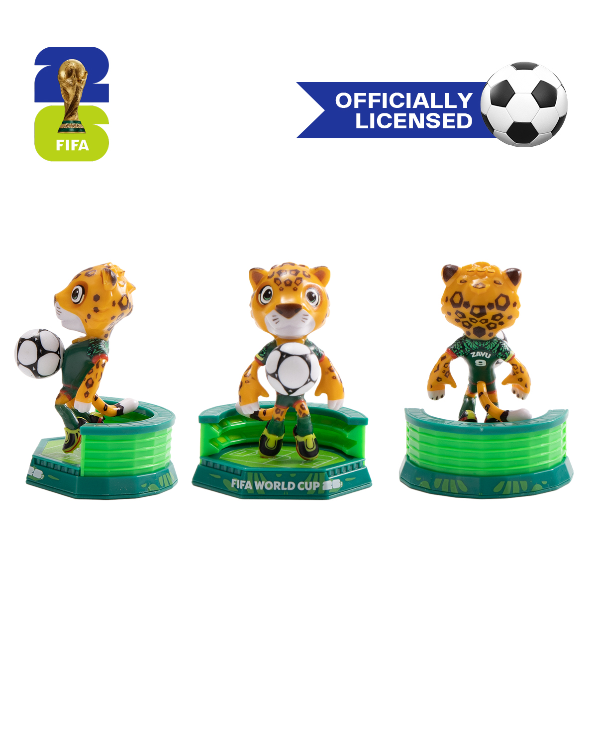 FIFA World Cup 2026 Official Mascot Figurine Set | Premium Acrylic Display Collectible Gift for Soccer Fans