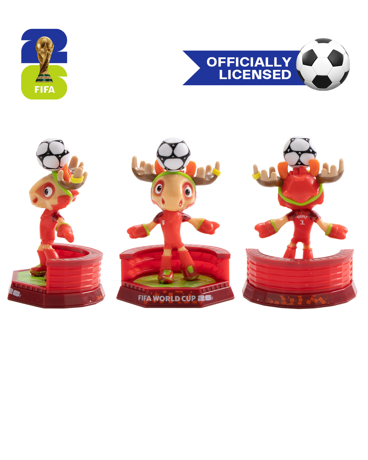 FIFA World Cup 2026 Official Mascot Figurine Set | Premium Acrylic Display Collectible Gift for Soccer Fans