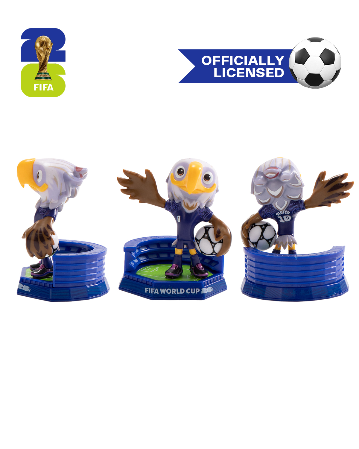 FIFA World Cup 2026 Official Mascot Figurine Set | Premium Acrylic Display Collectible Gift for Soccer Fans