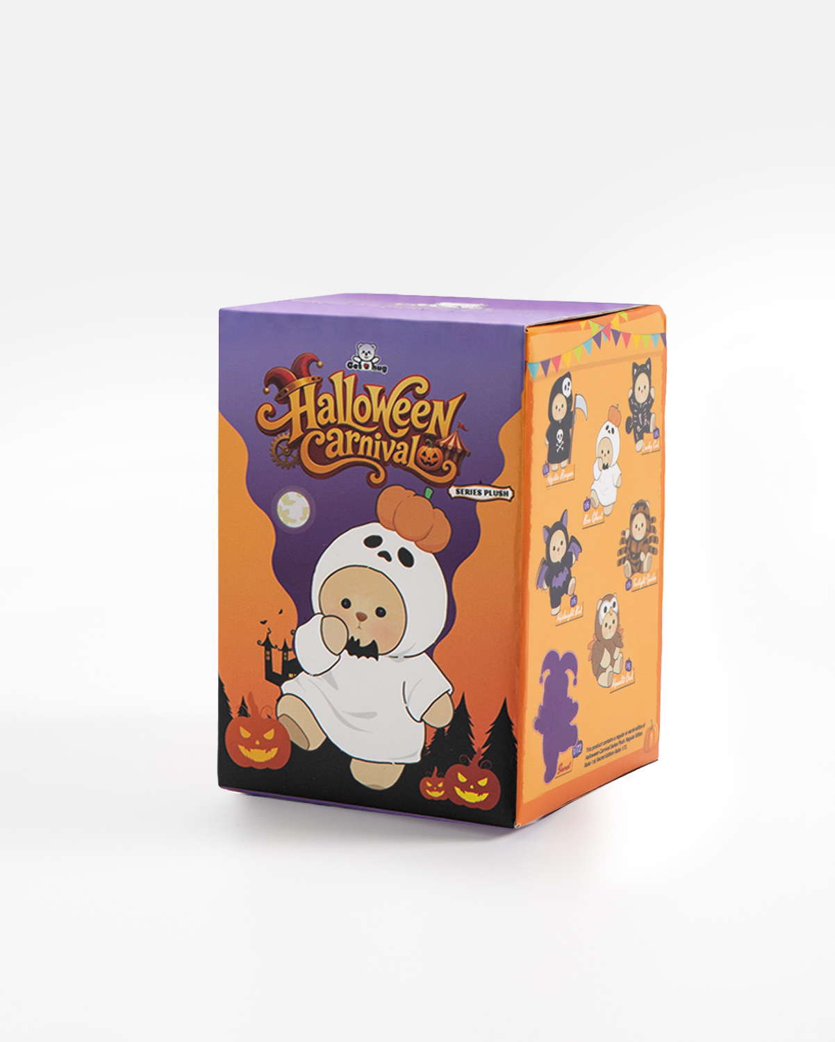 Getahug Halloween Carnival Series Mini Bear Plush Blind Box | 5.9 Inches Pendant Keychain Bag Charm Gift (Pre-sale)