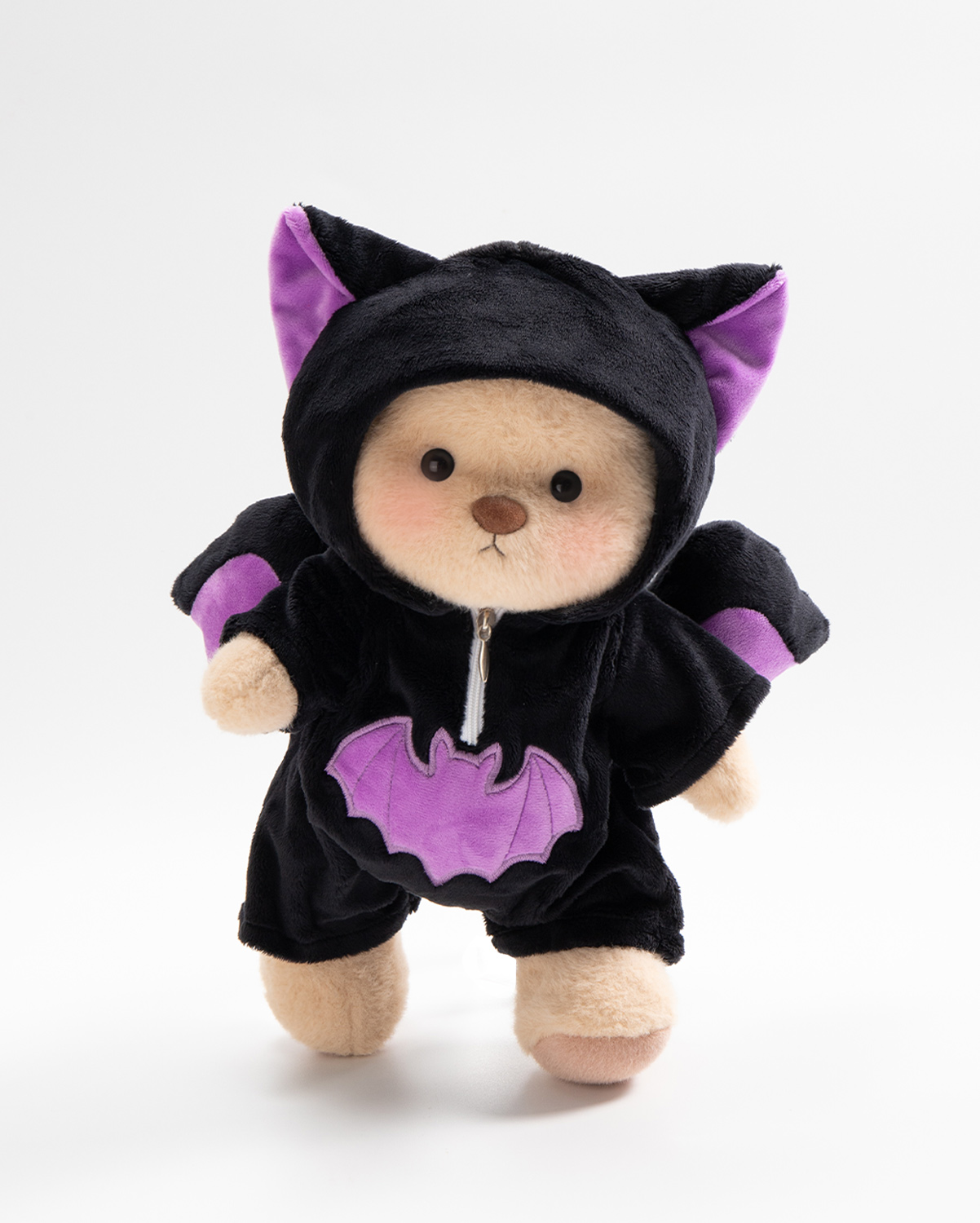 Getahug Halloween Midnight Bat Bear | Handmade Jointed Teddy Bear Stuffed Animal Gift (Pre-sale)