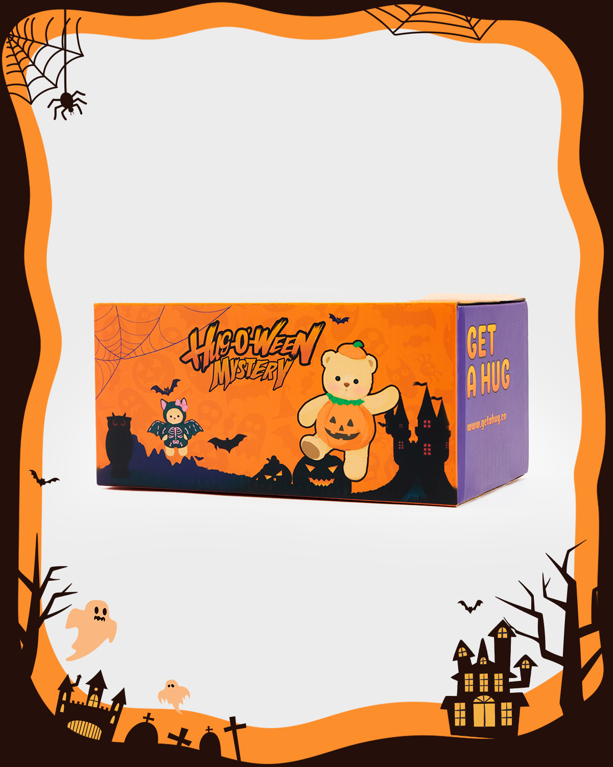 Getahug Hug-o'-Ween Series Mini Bear Blind Box | Halloween Limited Edition 5.9 Inches Plush Pendant Keychains Bag Charm Gifts