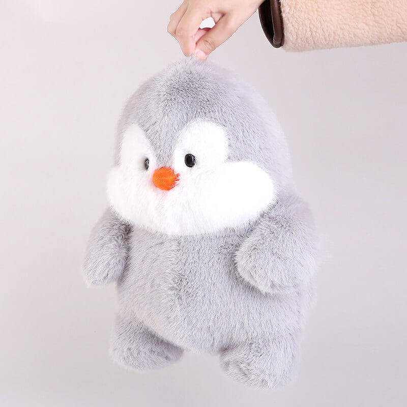 Adorable Lazy Plush Friend Collection/Koala/Penguin/Piggy/Beaver, Penguin Friend · 13"x11"