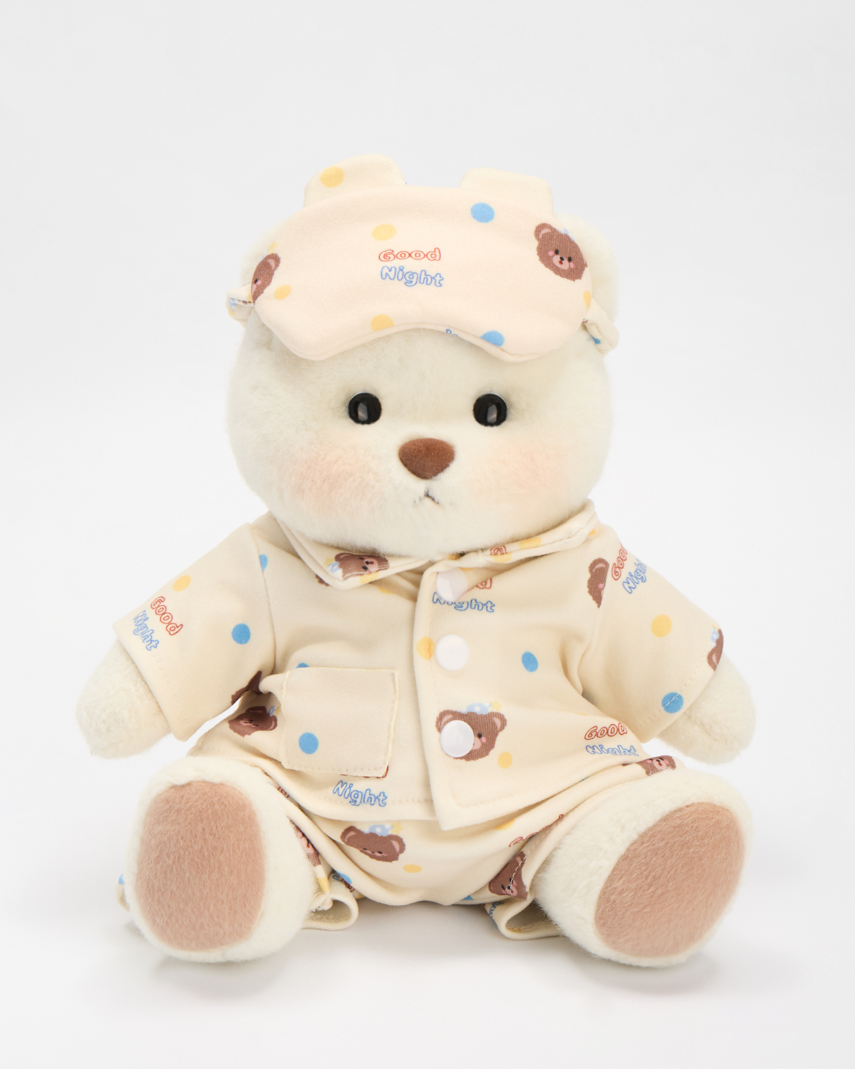 Getahug Goodnight Pajamas Bear | Handmade Jointed Stuffed Animal Gift
