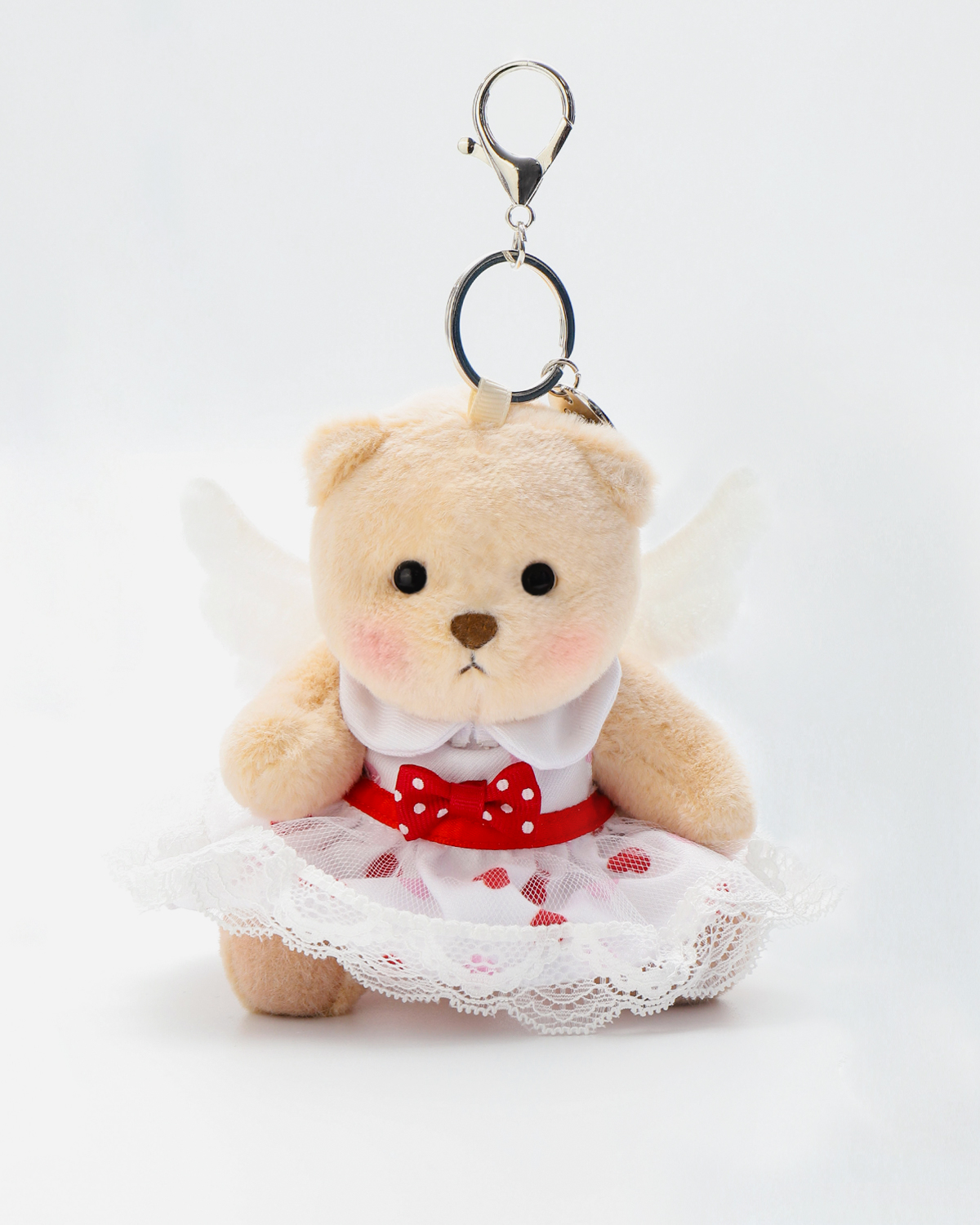 Getahug Miss Cupid Mini Bear | 5.9 Inches Plush Bag Charm Stuffed Keychain Valentine Gift