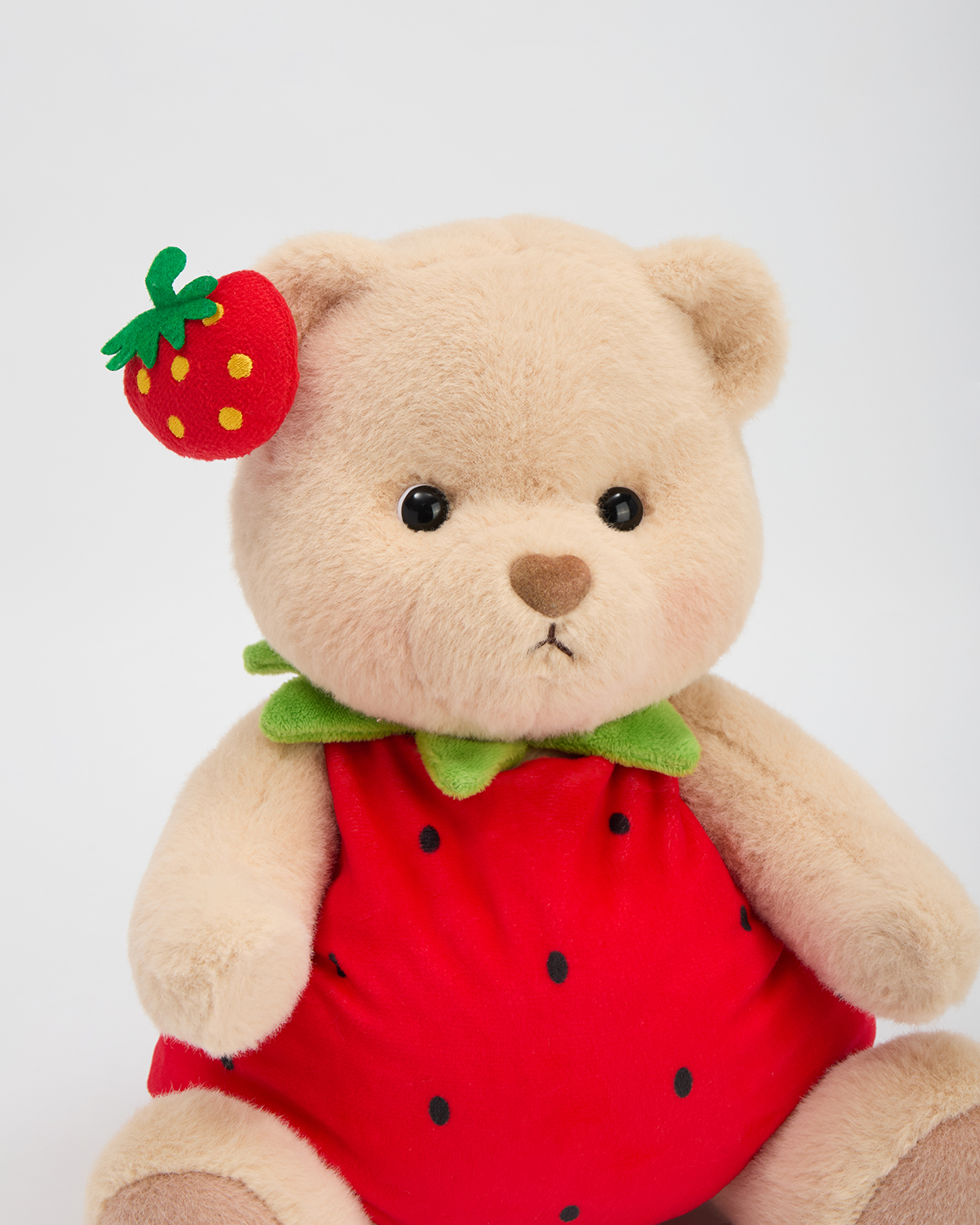 Getahug Strawberry Magnetic Bear | Handmade Jointed Stuffed Animal Gift