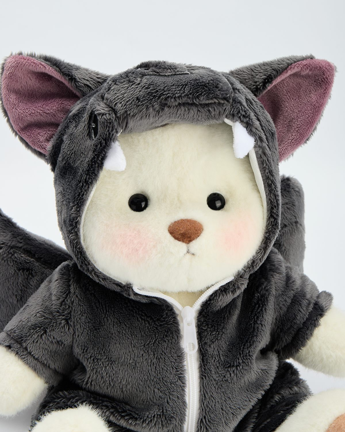 Getahug Halloween Monster Batman Bear | Handmade Jointed Stuffed Animal Gift