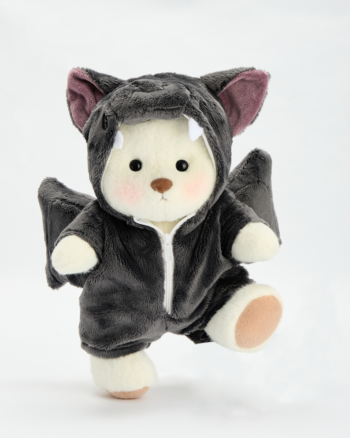 Getahug Halloween Monster Batman Bear | Handmade Jointed Stuffed Animal Gift