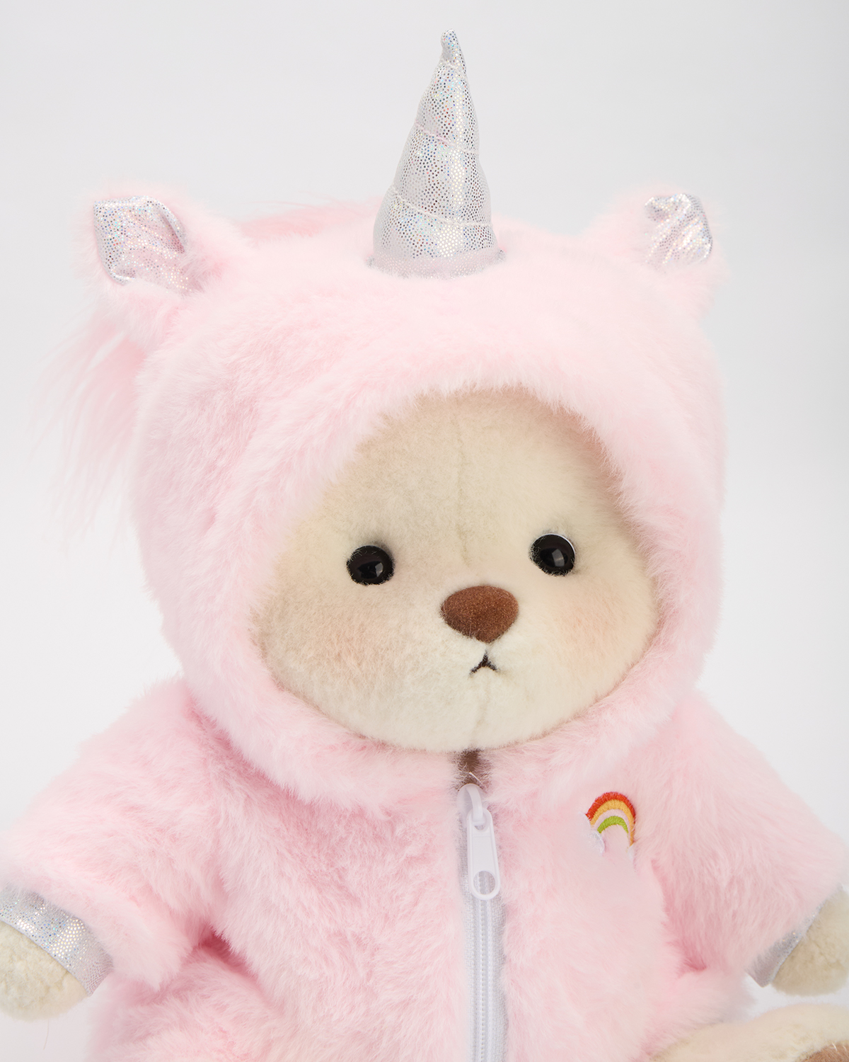 Getahug Pink Unicorn Bear | Handmade Jointed Stuffed Animal Gift