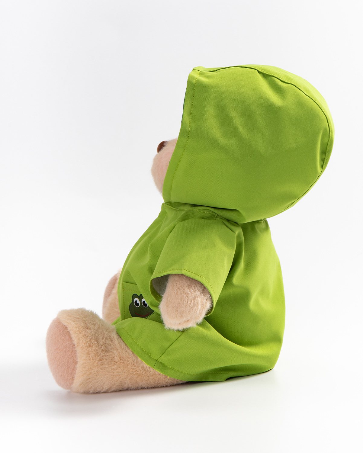 Getahug Frog Hooded Raincoat Bear | Handmade Jointed Teddy Bear Stuffed Animal Gift