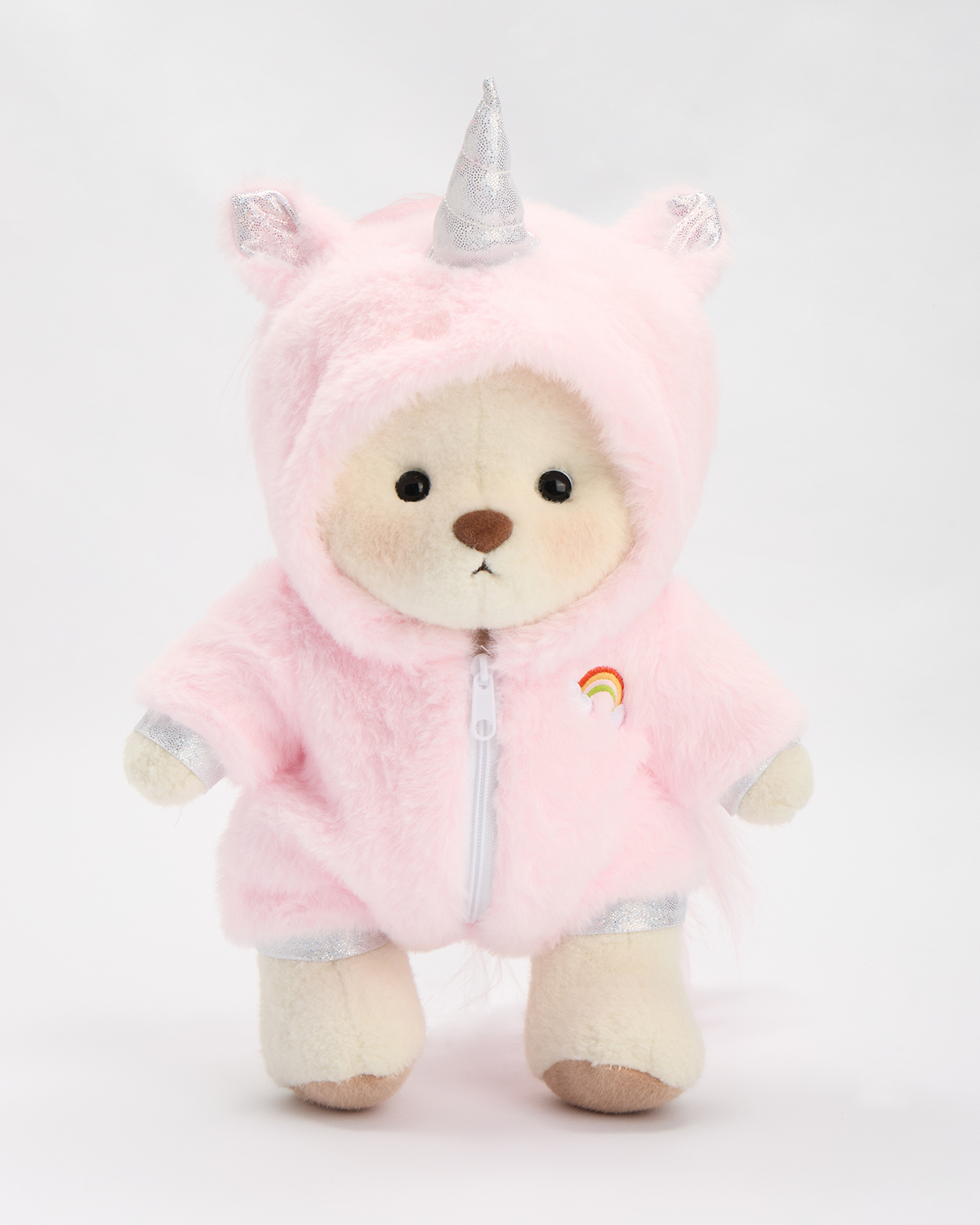 Getahug Pink Unicorn Bear | Handmade Jointed Stuffed Animal Gift