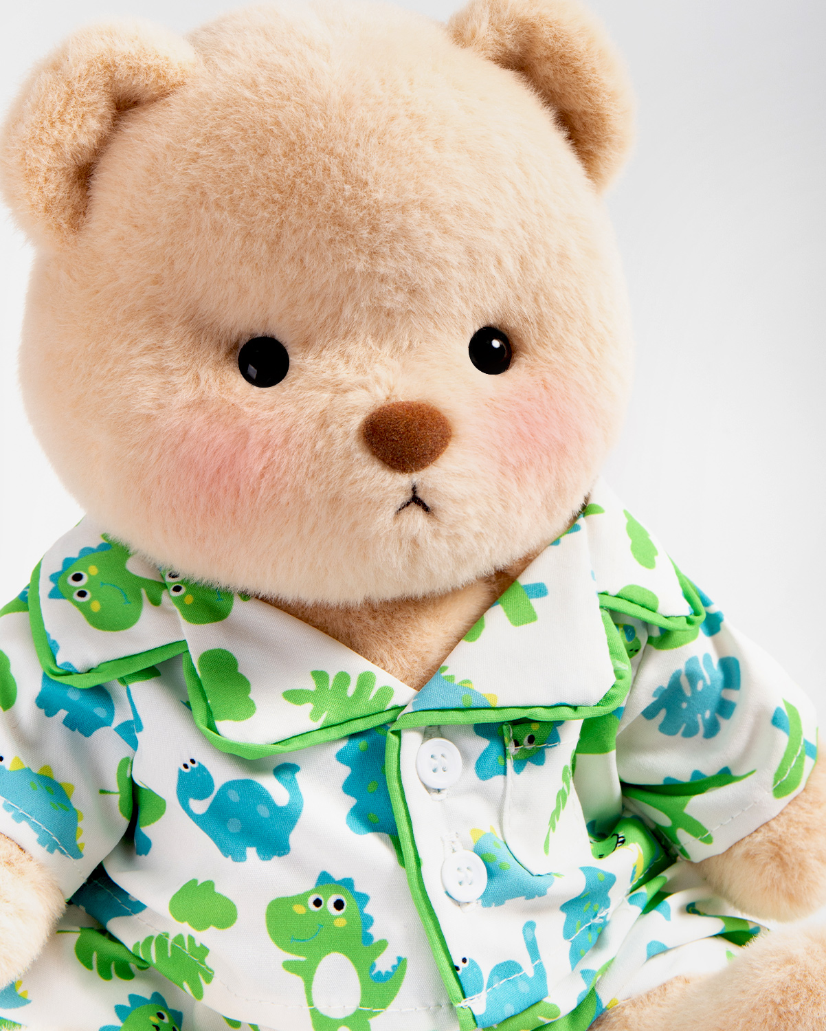 Getahug Dinosaur Pajama Bear | Handmade Jointed Teddy Bear Stuffed Animal Gift