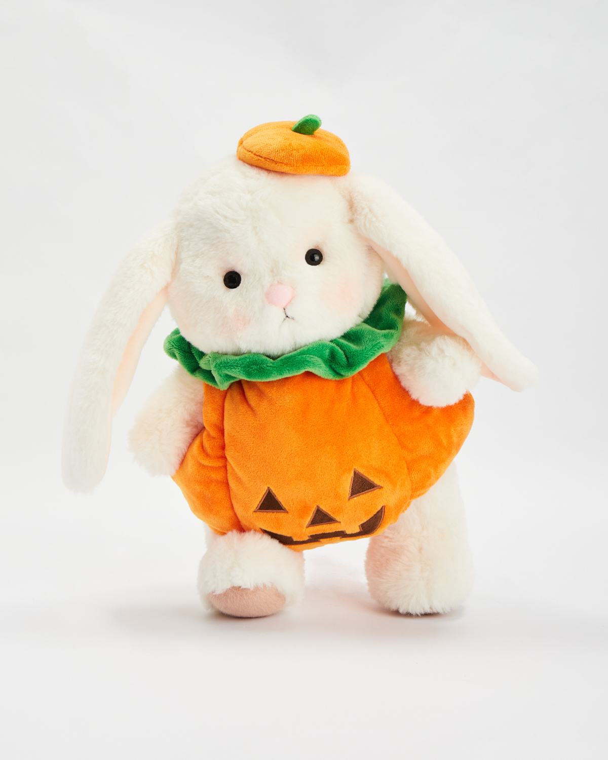 Getahug Halloween Spooky Pumpkin Bunny | Handmade Jointed Stuffed Animal Gift