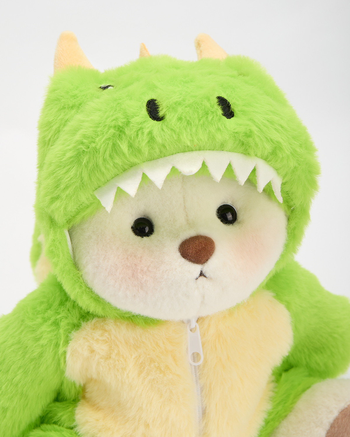 Getahug Green Pterosaur Bear | Handmade Jointed Stuffed Animal Gift