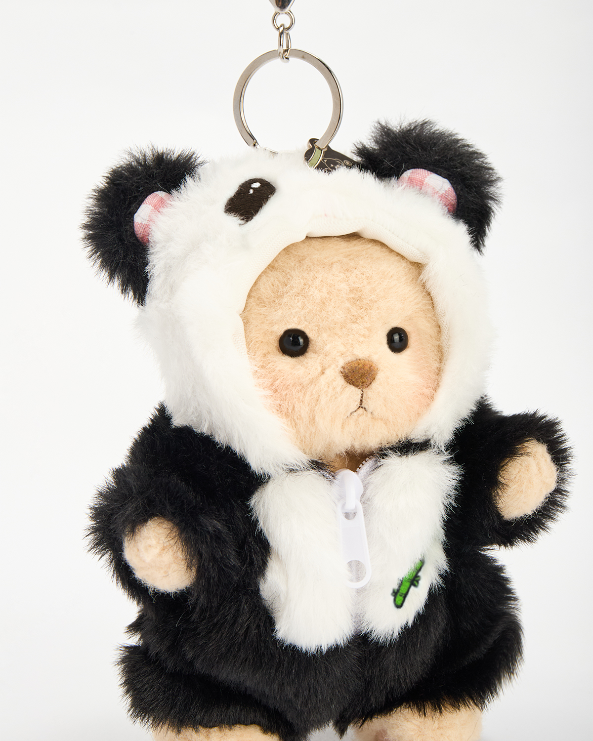 Getahug Adorable Panda Mini Bear | 5.9 Inches Stuffed Animal Bag Charm Keychains Handmade Gift