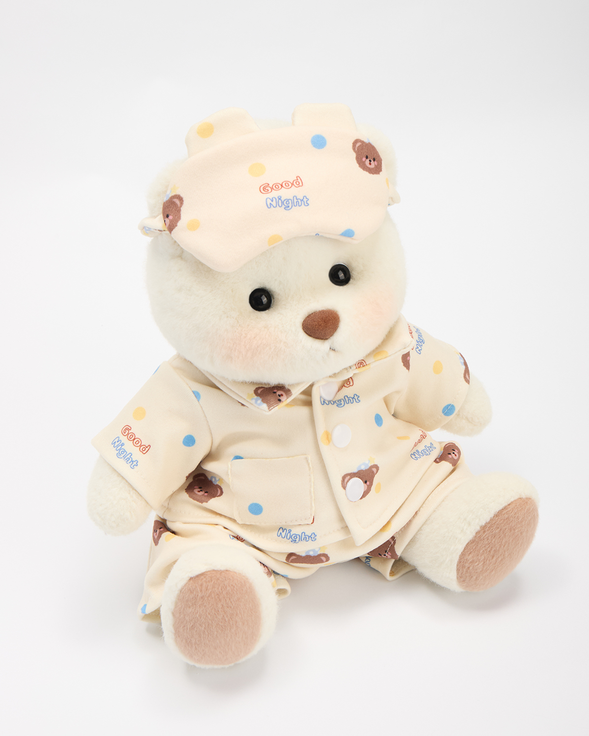 Getahug Goodnight Pajamas Bear | Handmade Jointed Stuffed Animal Gift