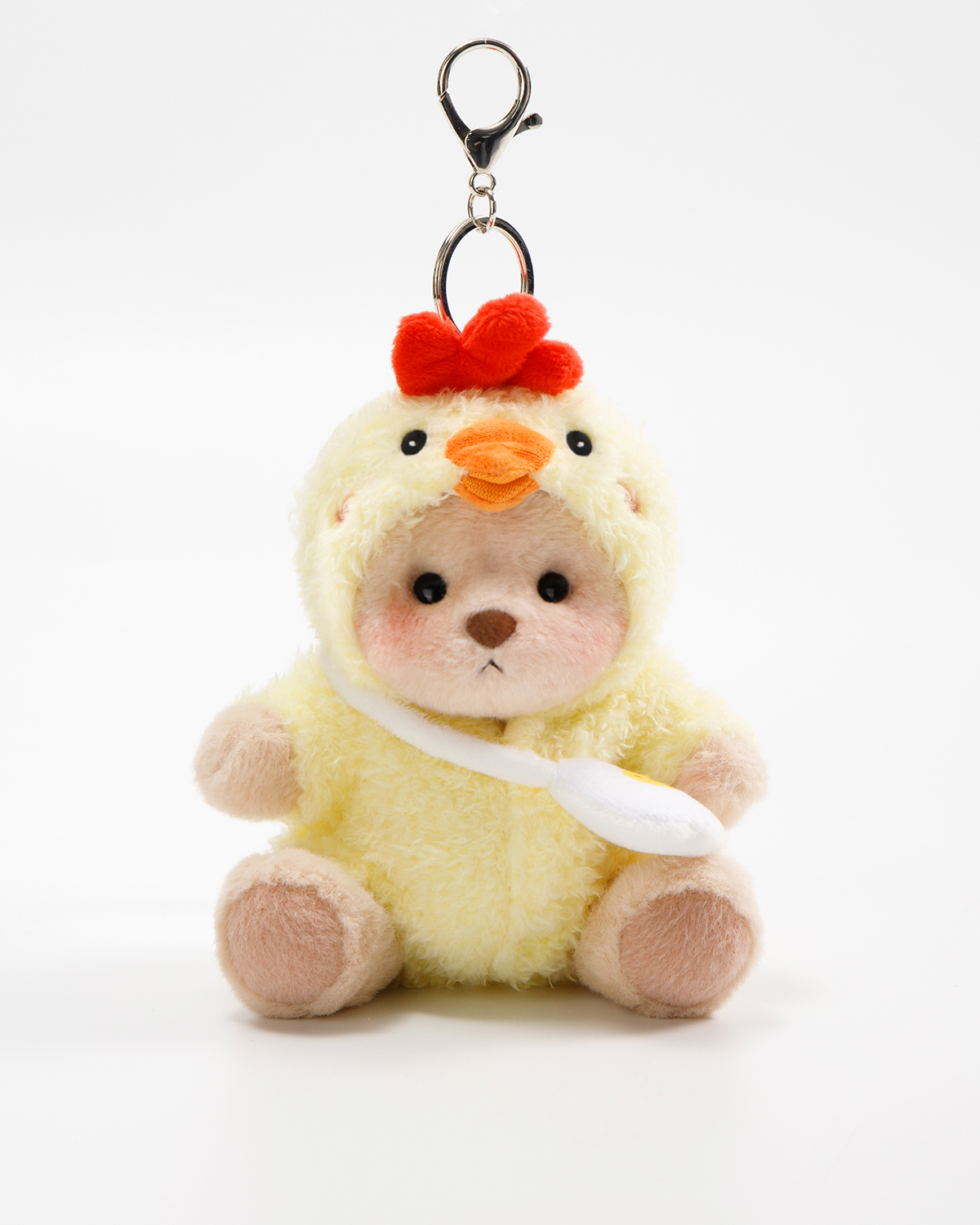 Getahug Easter Yellow Chick Mini Bear | 5.9 Inches Plush Bag Charm Stuffed Animal Keychains Gift