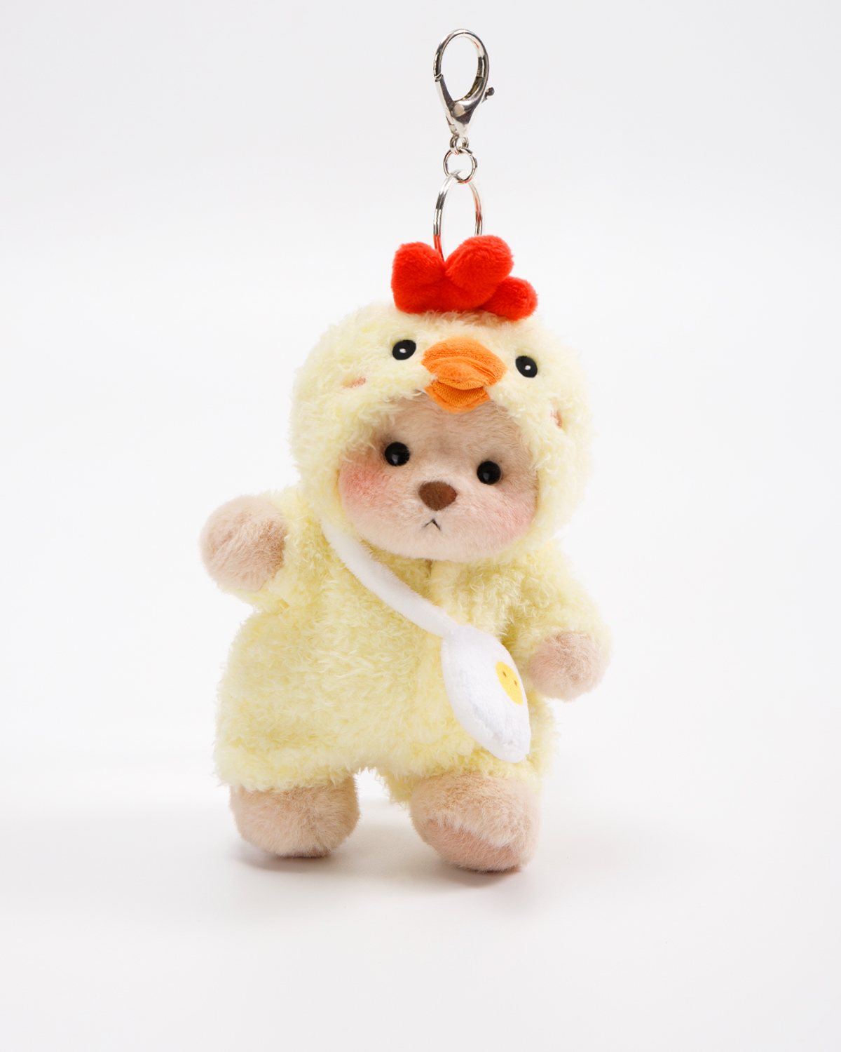 Getahug Easter Yellow Chick Mini Bear | 5.9 Inches Plush Bag Charm Stuffed Animal Keychains Gift