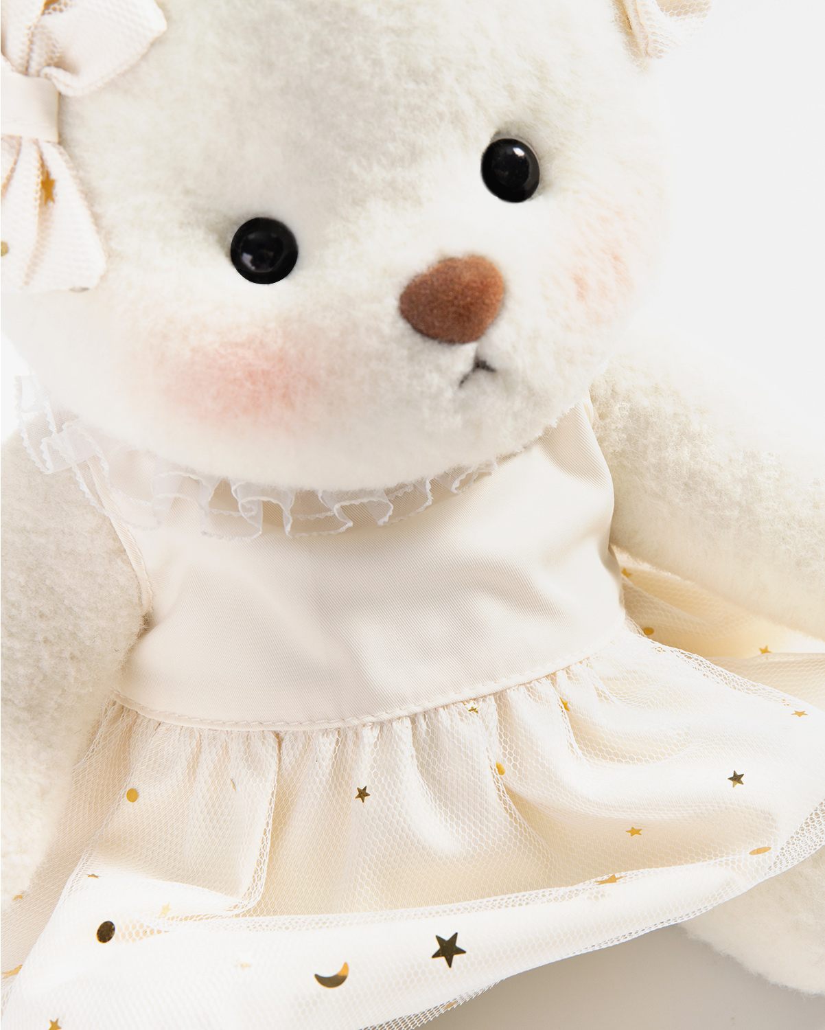 Getahug Star Moon Tulle Dress Bear | Summer Handmade Jointed Teddy Bear Stuffed Animal Gift