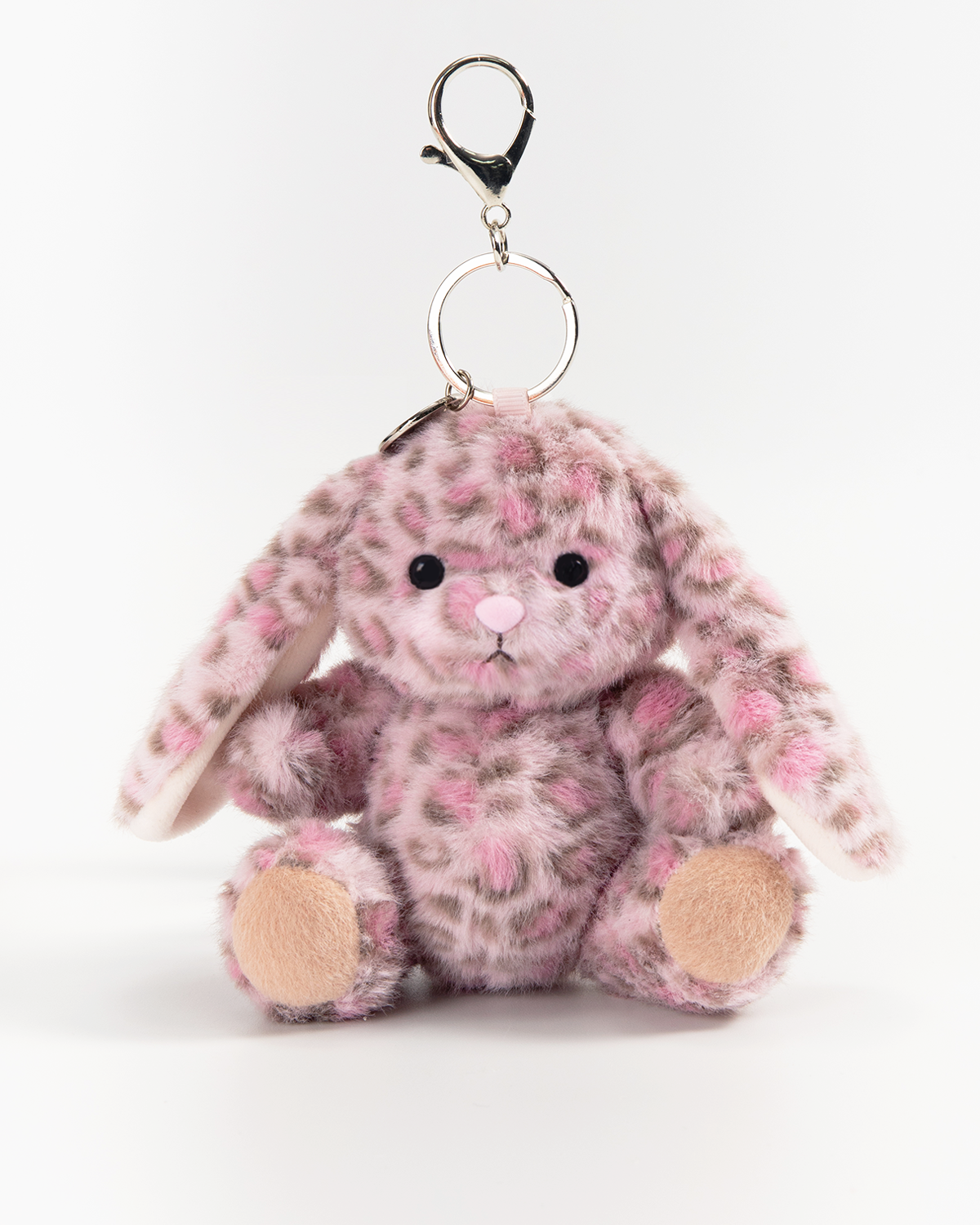 Getahug Kiki Leopard Bunny Charm | Limited Edition 5.9 Inches Jointed Plush Animal Gift