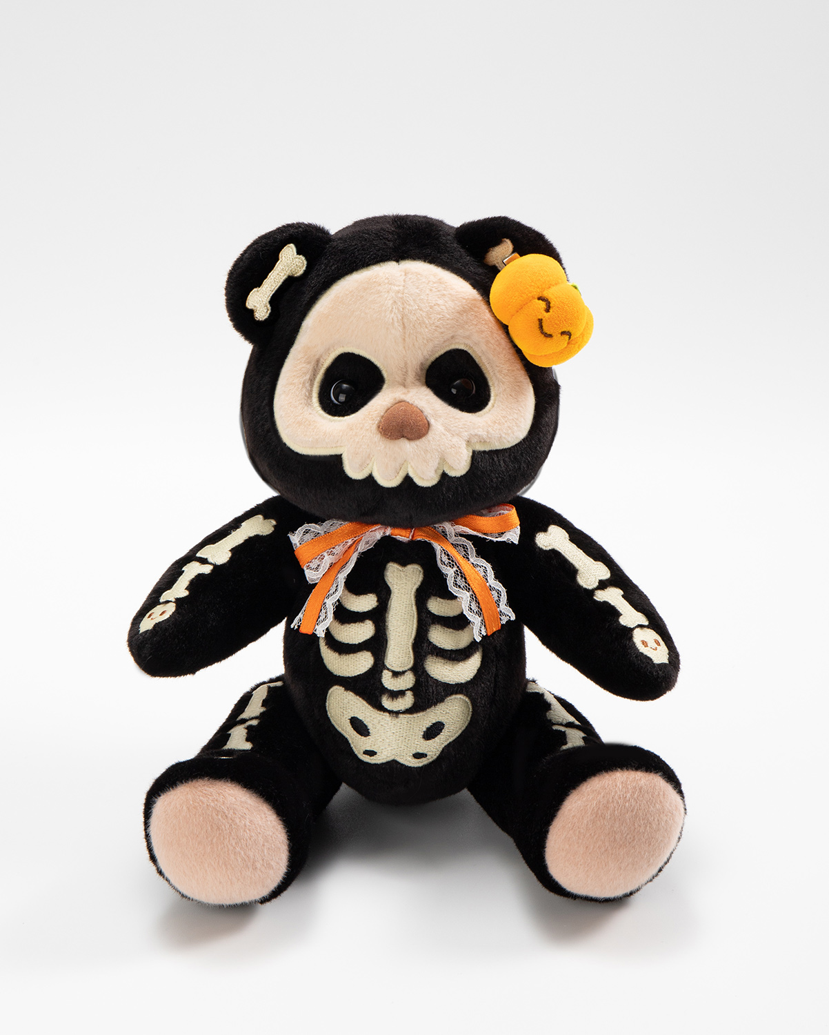 Getahug Halloween Skeleton Teddy Bear | Halloween Limited Edition Handmade Jointed Stuffed Animal Gift (Pre-sale)
