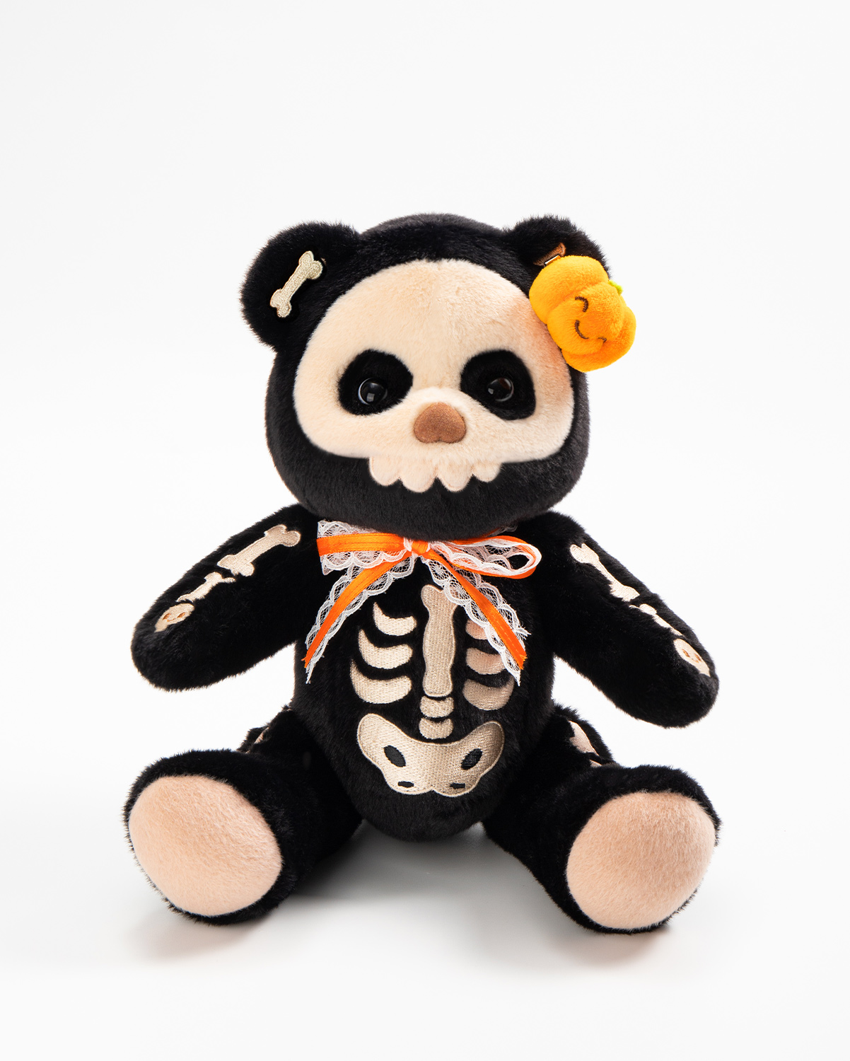 Getahug Halloween Skeleton Teddy Bear | Halloween Limited Edition Handmade Jointed Stuffed Animal Gift (Pre-sale)