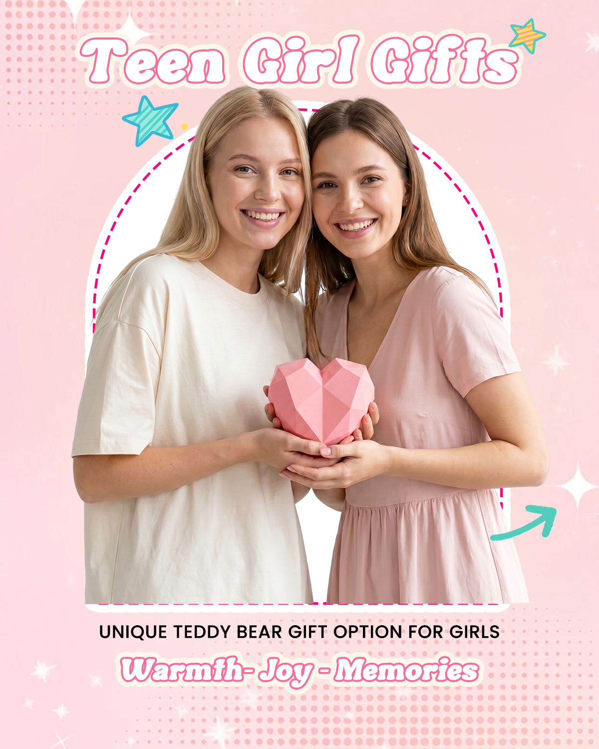 Getahug Honey Bee Teddy Bear Keychain Gift Box | Handmade Jointed Stuffed Animal Gift for Girls