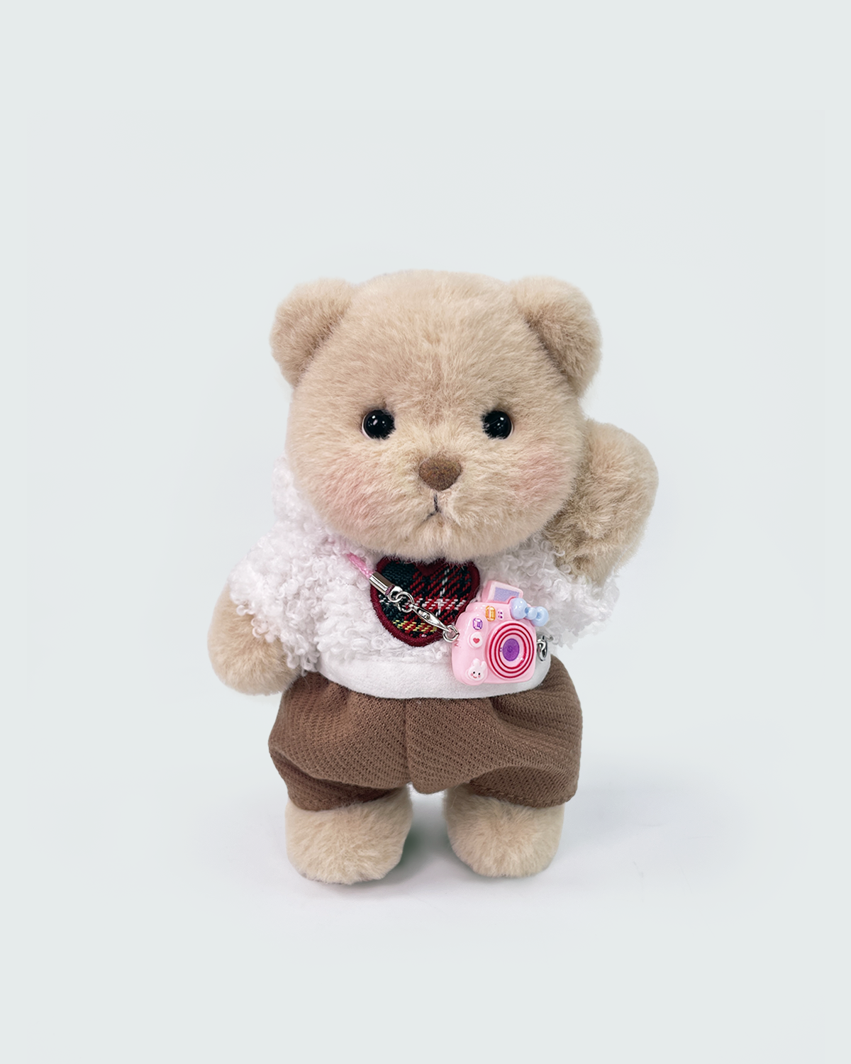 Pink Camera Bag | Suitable for 5.9 Inches Stuffed Animals