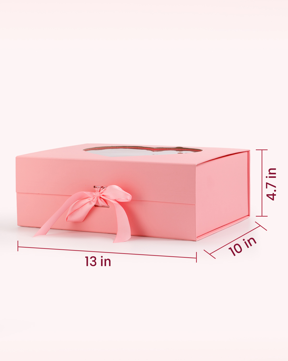 Getahug Pink Girly Teddy Bear Gift Box | Handmade Jointed Stuffed Animal Gift for Girls