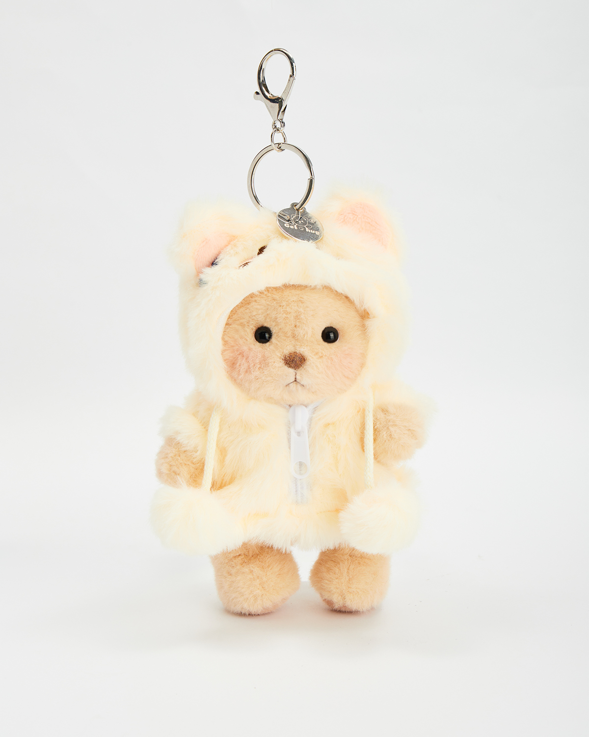 Getahug 5.9 Inches Yellow Bunny Brown Mini Bear Bag Charm Keychains Gi