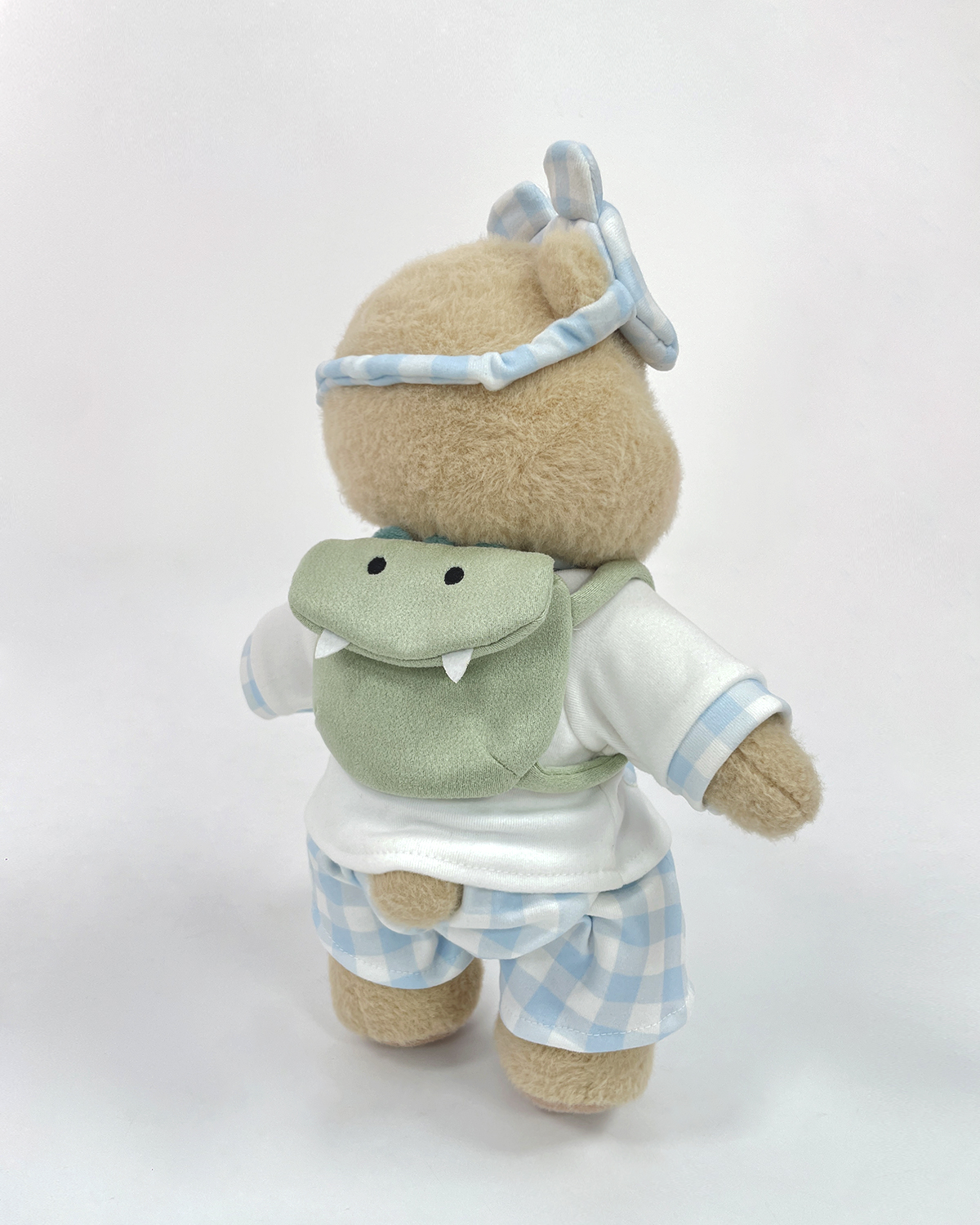 Green Dino Backpack | Suitable for 12 Inches Stuffed Animals
