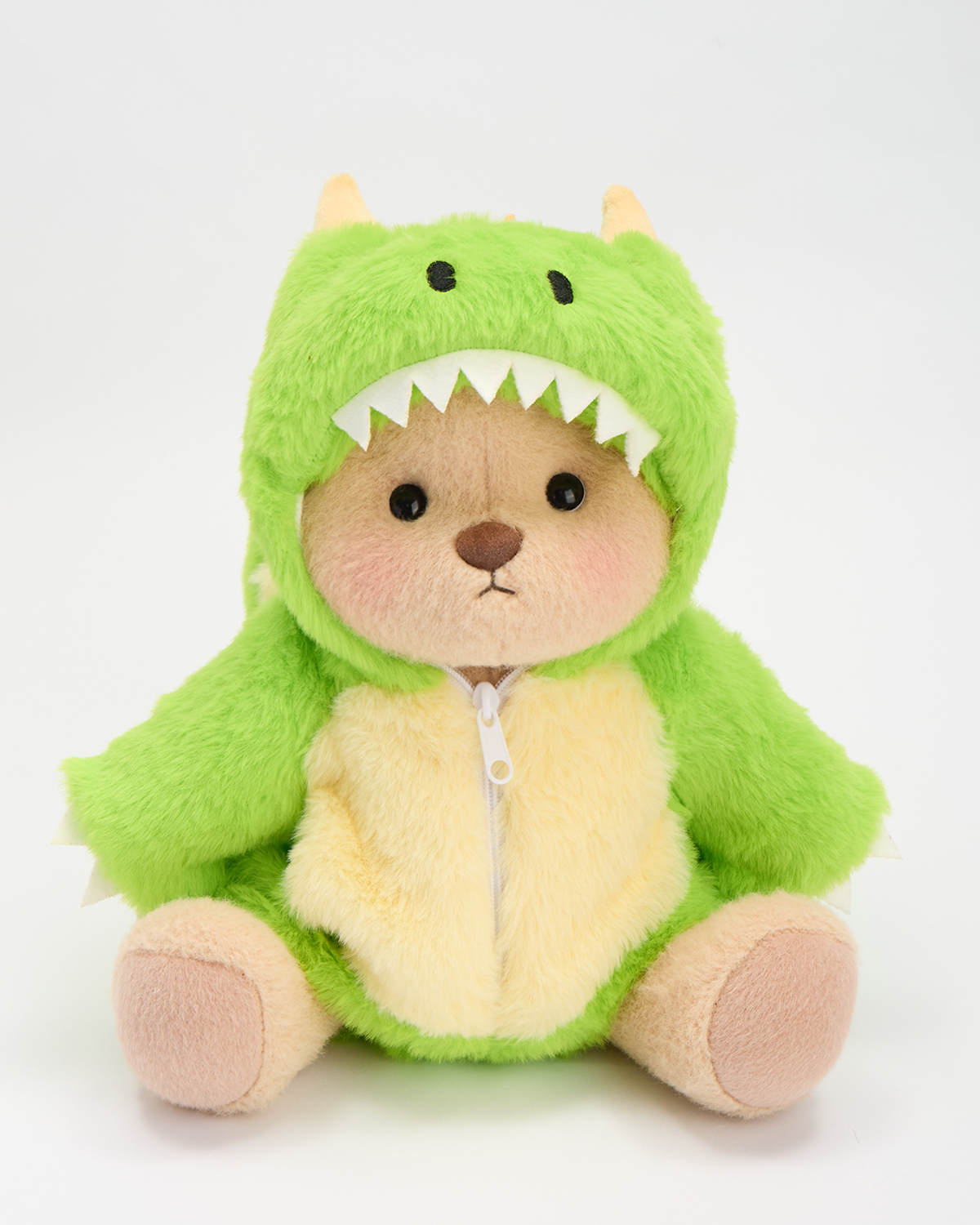 Getahug Green Pterosaur Bear | Handmade Jointed Stuffed Animal Gift