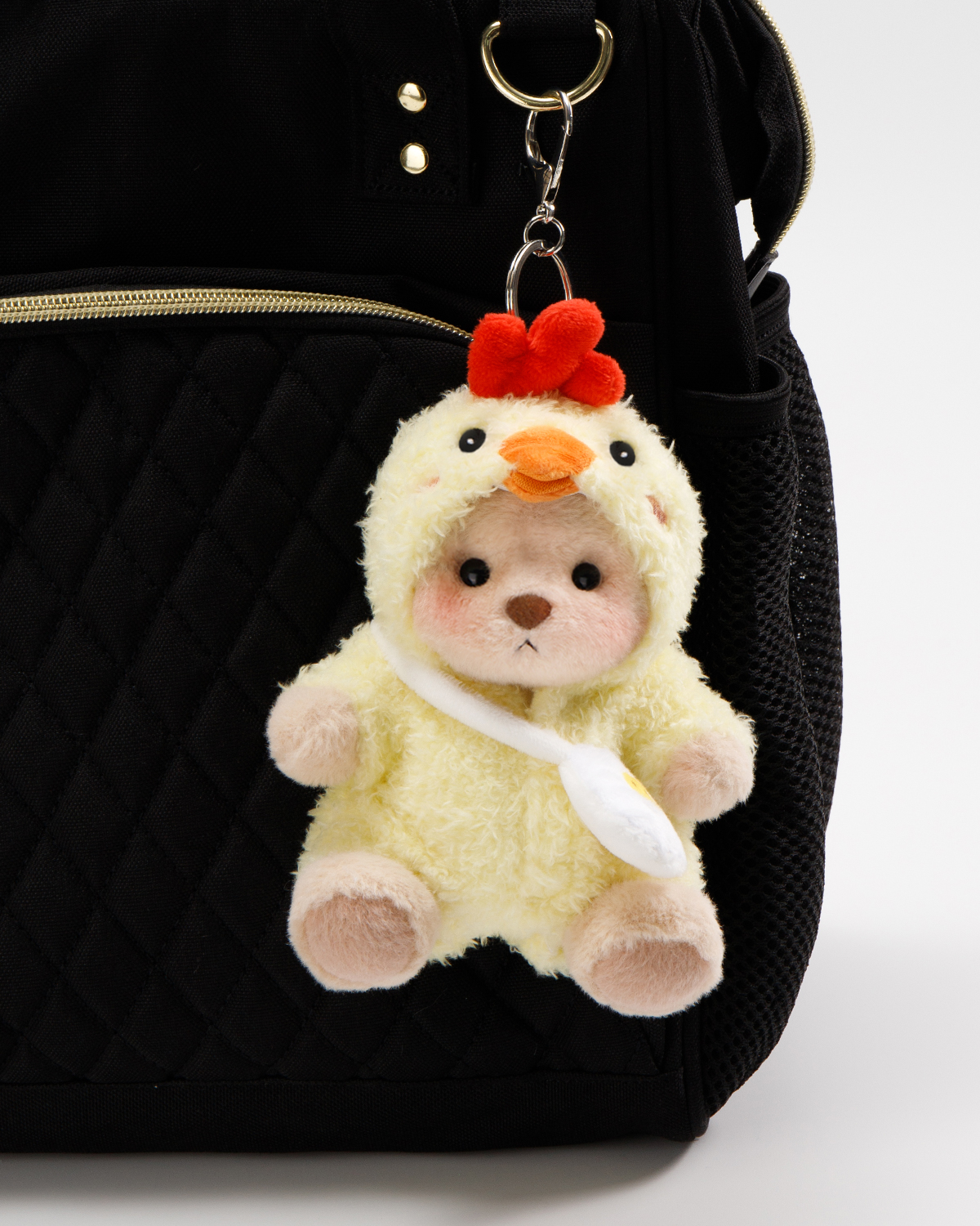Getahug Easter Yellow Chick Mini Bear | 5.9 Inches Plush Bag Charm Stuffed Animal Keychains Gift