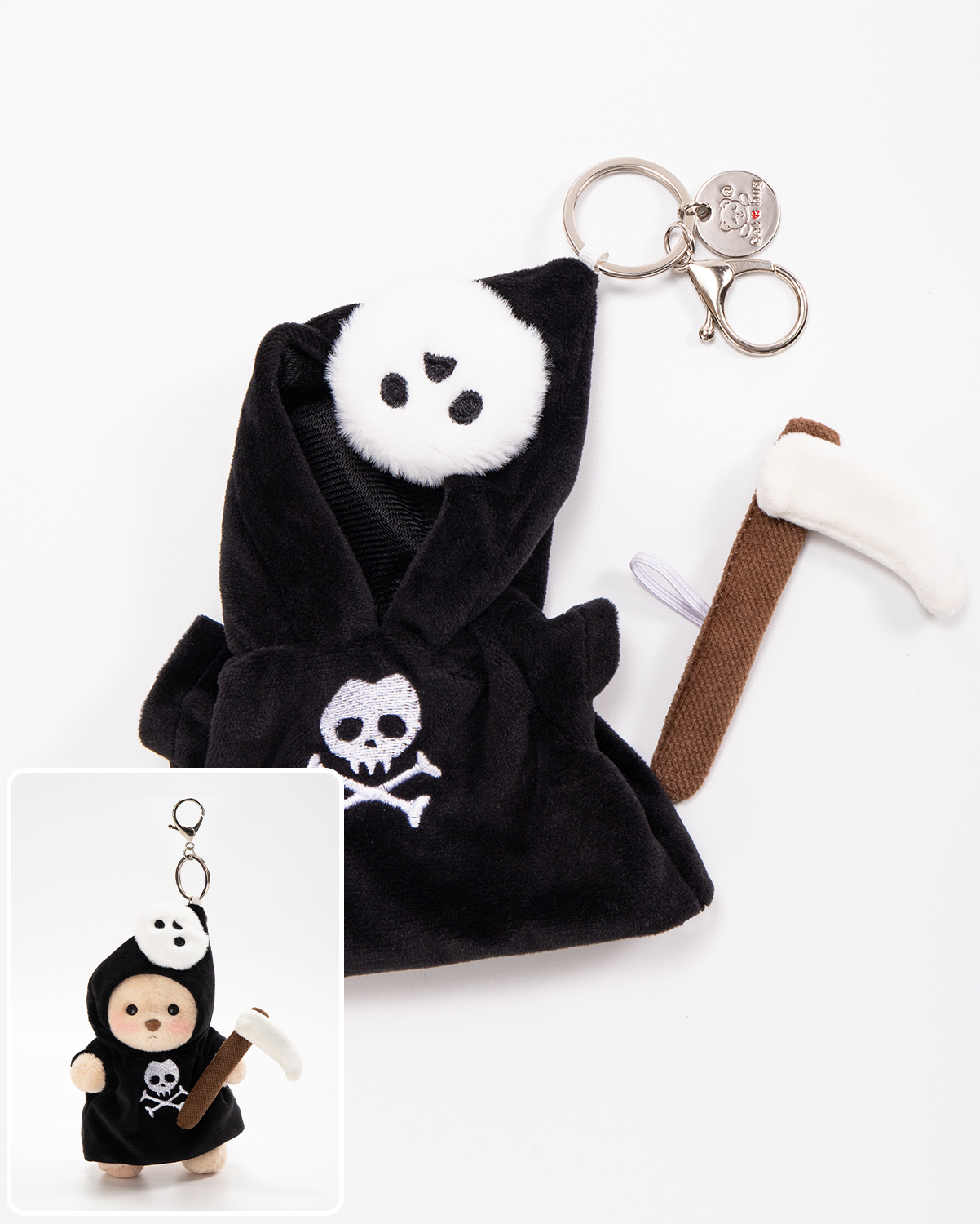Getahug Halloween Carnival Series Mini Bear Plush Blindbox | 5.9 Inches Pendant Keychain Bag Charm Gift (Pre-sale)