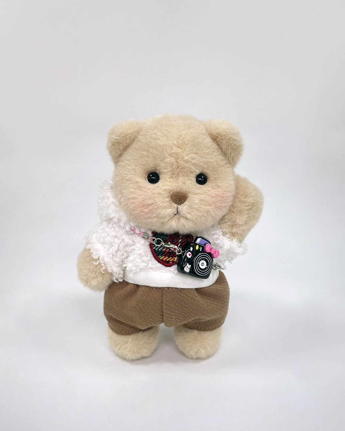 Black Camera Bag | Suitable for 5.9 Inches Stuffed Animals