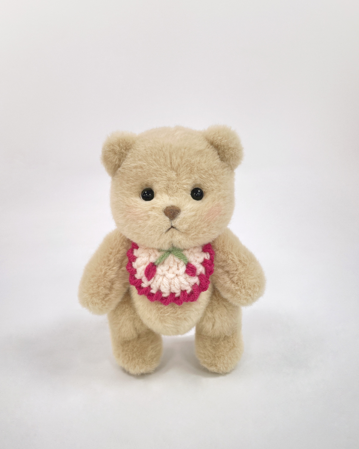 Cherry Knitted Scarf | Suitable for 5.9 Inches Stuffed Animals