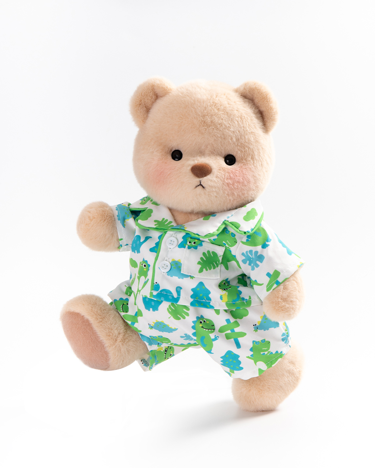 Getahug Dinosaur Pajama Bear | Handmade Jointed Teddy Bear Stuffed Animal Gift