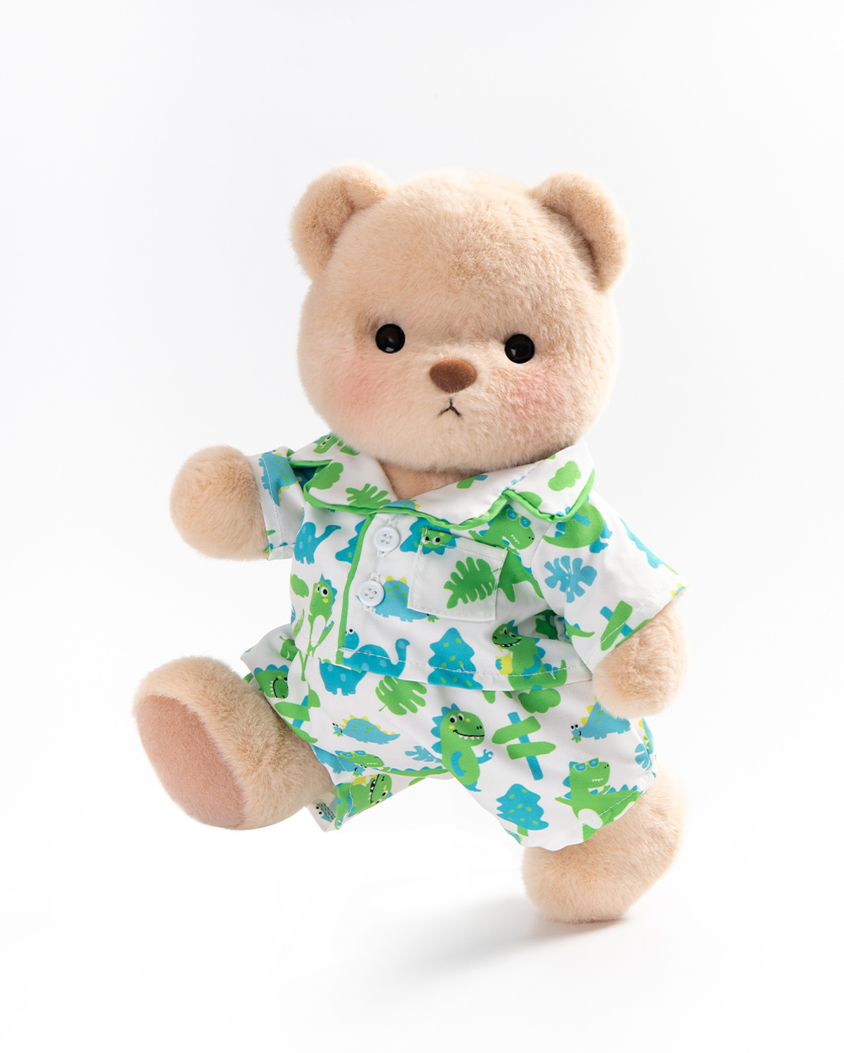 Getahug Dinosaur Pajama Bear | Handmade Jointed Teddy Bear Stuffed Animal Gift