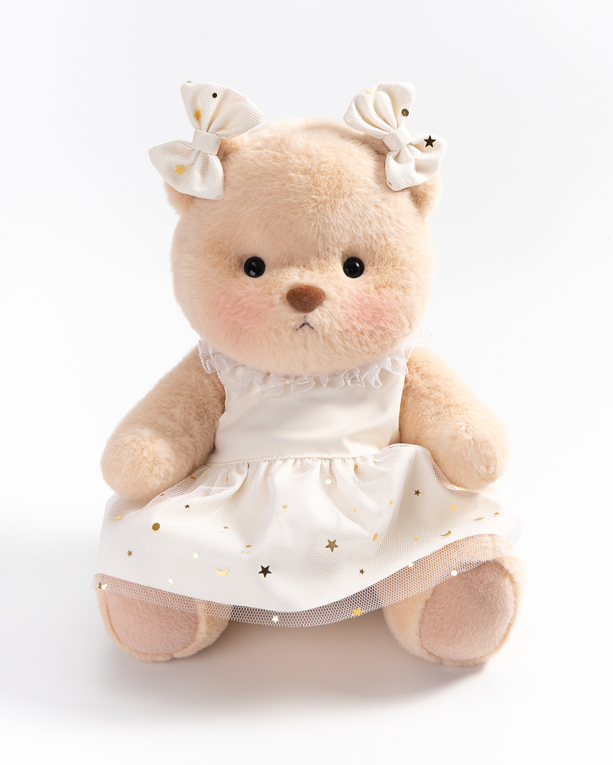 Getahug Star Moon Tulle Dress Bear | Summer Handmade Jointed Teddy Bear Stuffed Animal Gift
