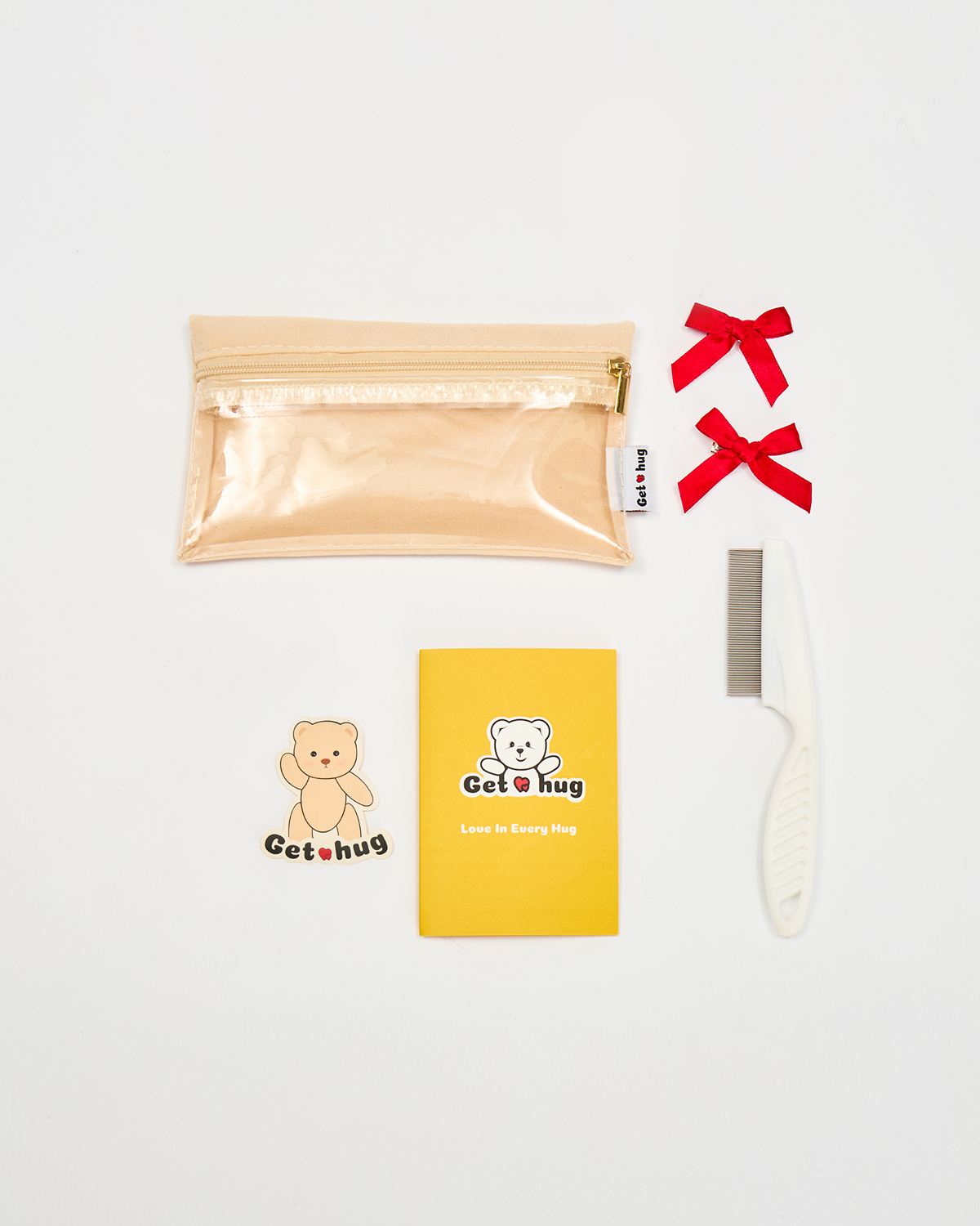 Getahug Heartwarming Plush Toy Care Bag