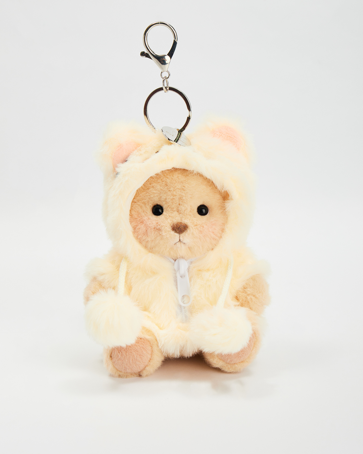 Getahug 5.9 Inches Yellow Bunny Brown Mini Bear Bag Charm Keychains Gift